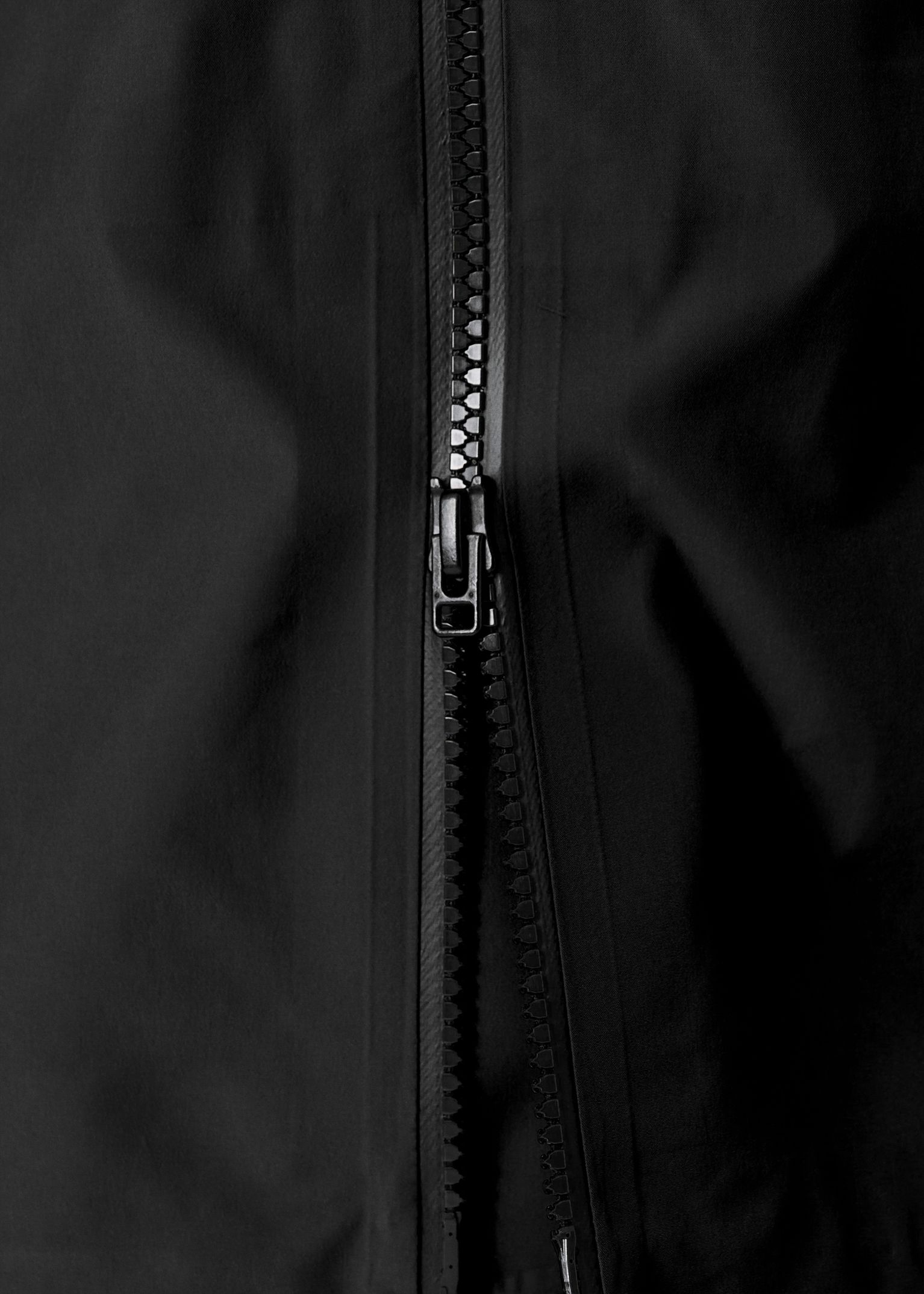 Two-way front zip