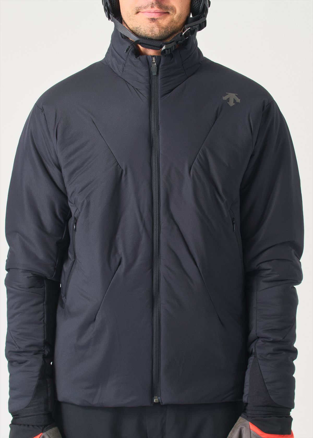 Full length front zip