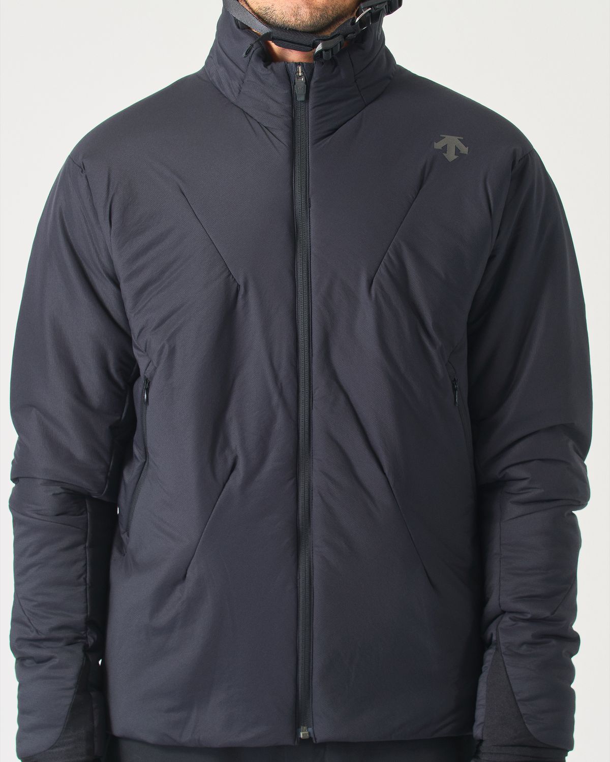 Full length front zip