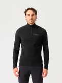 Malli Long Sleeve Merino Zip T Shirt