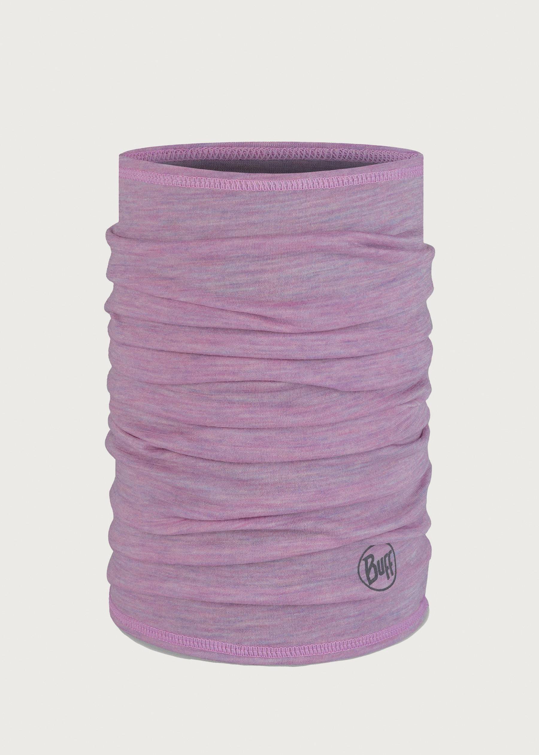 Image - 3 - Merino Lightweight Junior Neck Warmer - Solid Pansy
