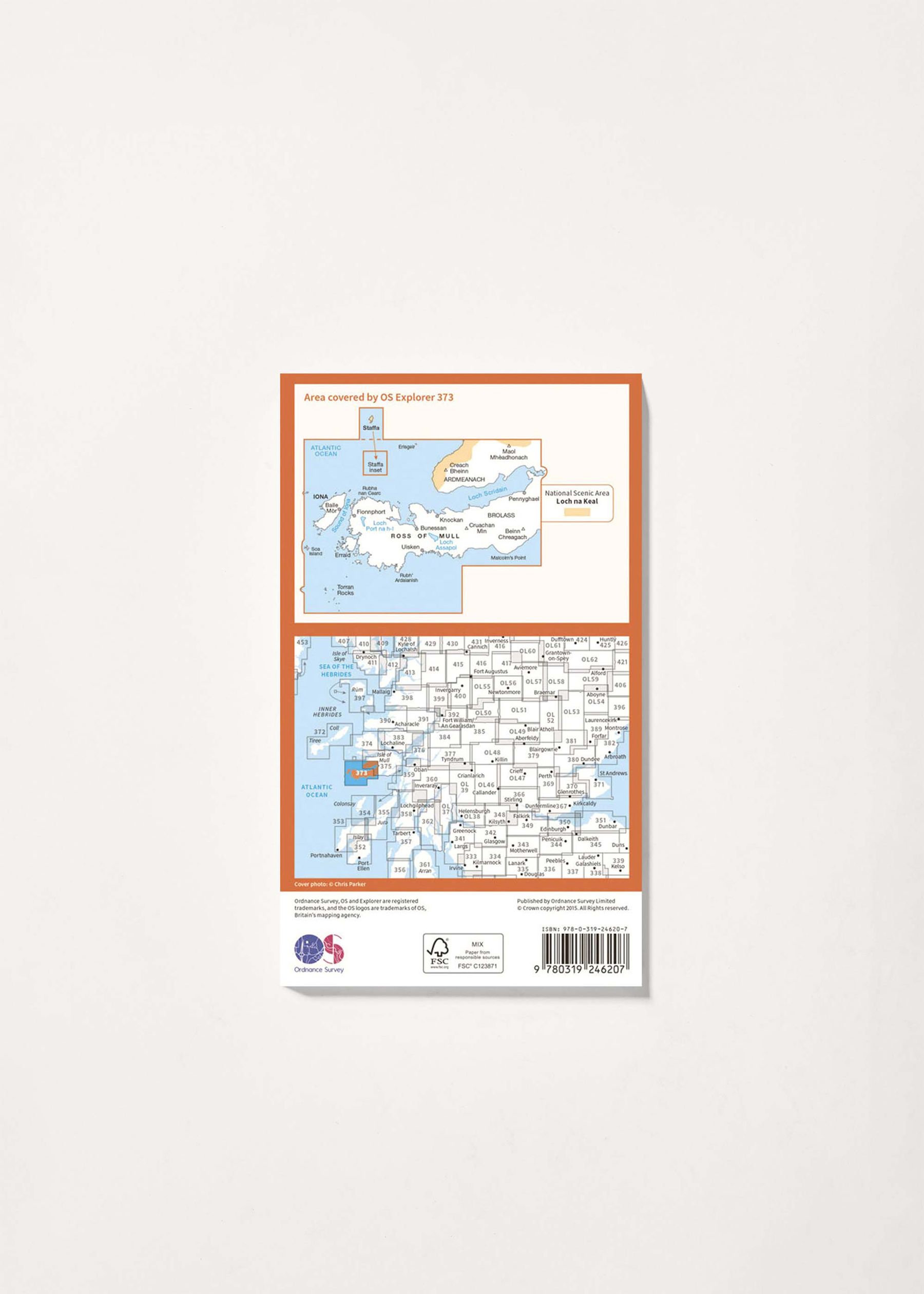 Image - 2 - Iona, Staffa & Ross of Mull - OS Explorer 373 Map