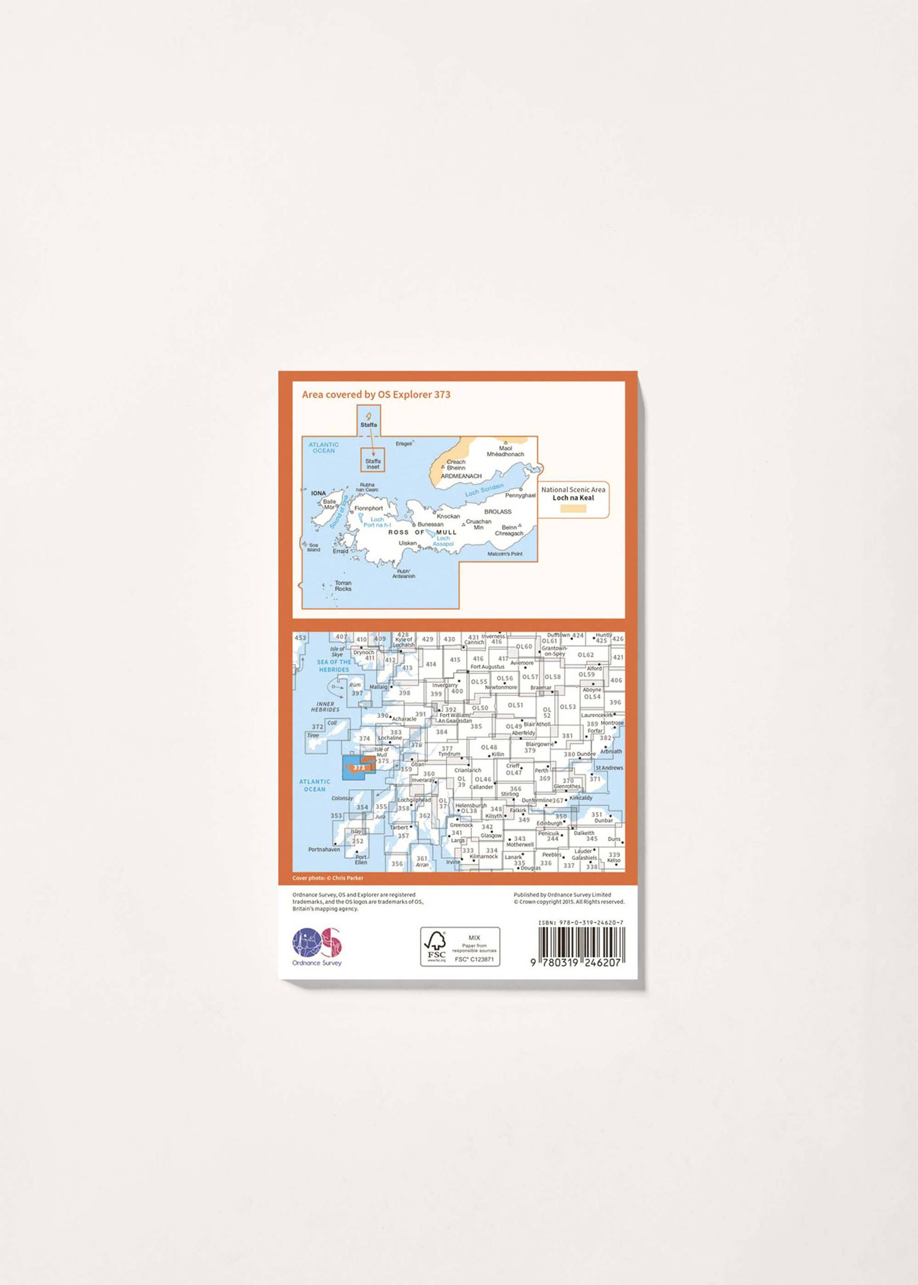 Image - 2 - Iona, Staffa & Ross of Mull - OS Explorer 373 Map