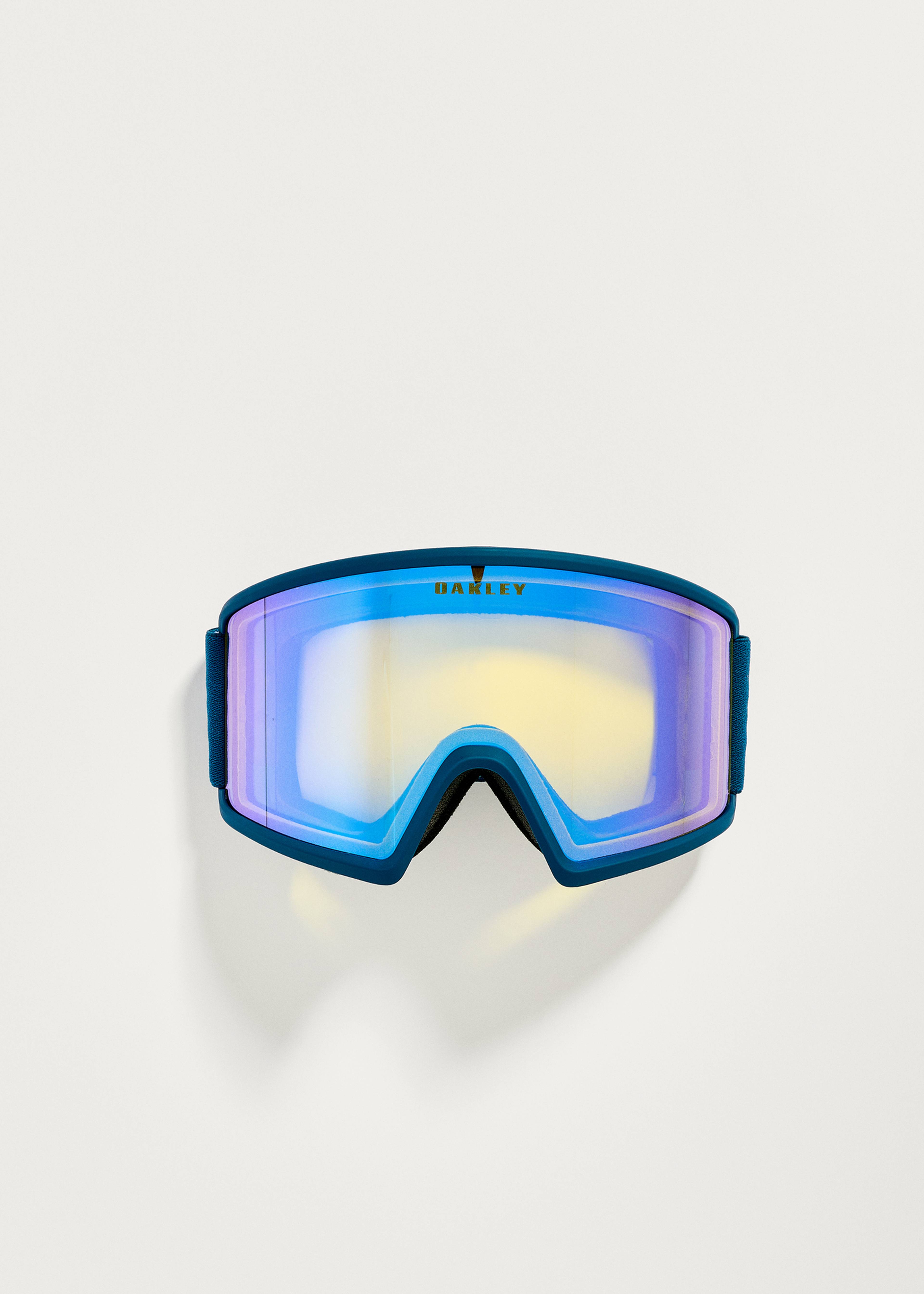 Oakley Target Line L Matte Poseidon / High Intensity Yellow Goggles