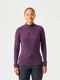 Malli Long Sleeve Merino Zip T Shirt
