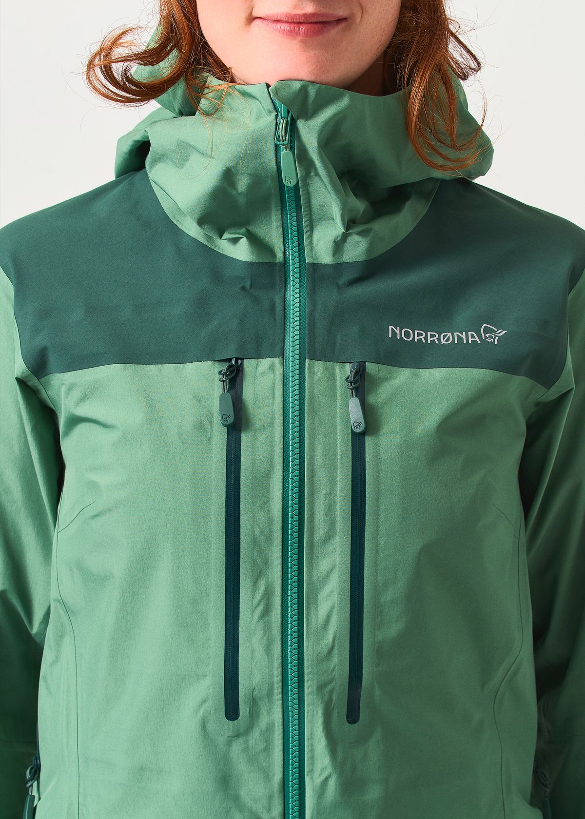 Harness compatible chest pockets