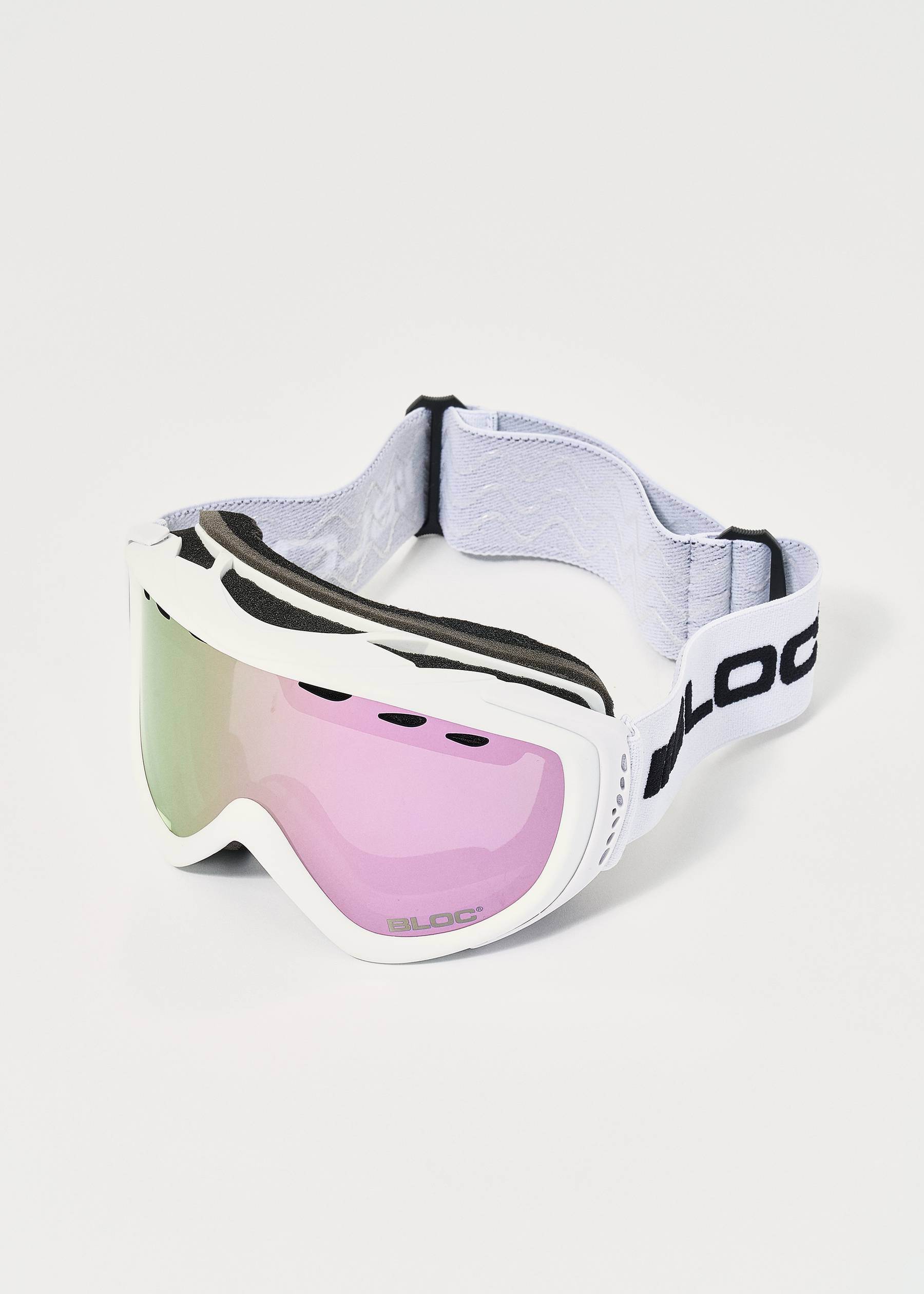 Image - 3 - Mars Matte White / Pink Mirror Goggles