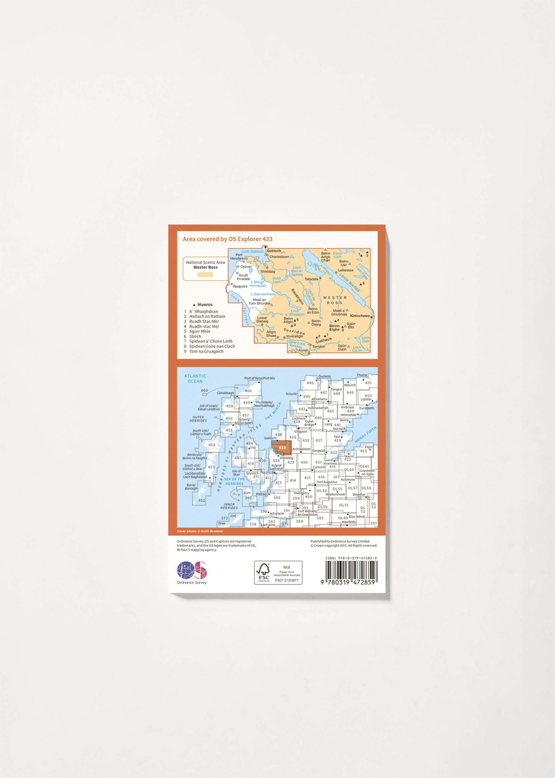 Image - 2 - Torridon - Beinn Eighe & Liathach - OS Explorer Active 433 Map