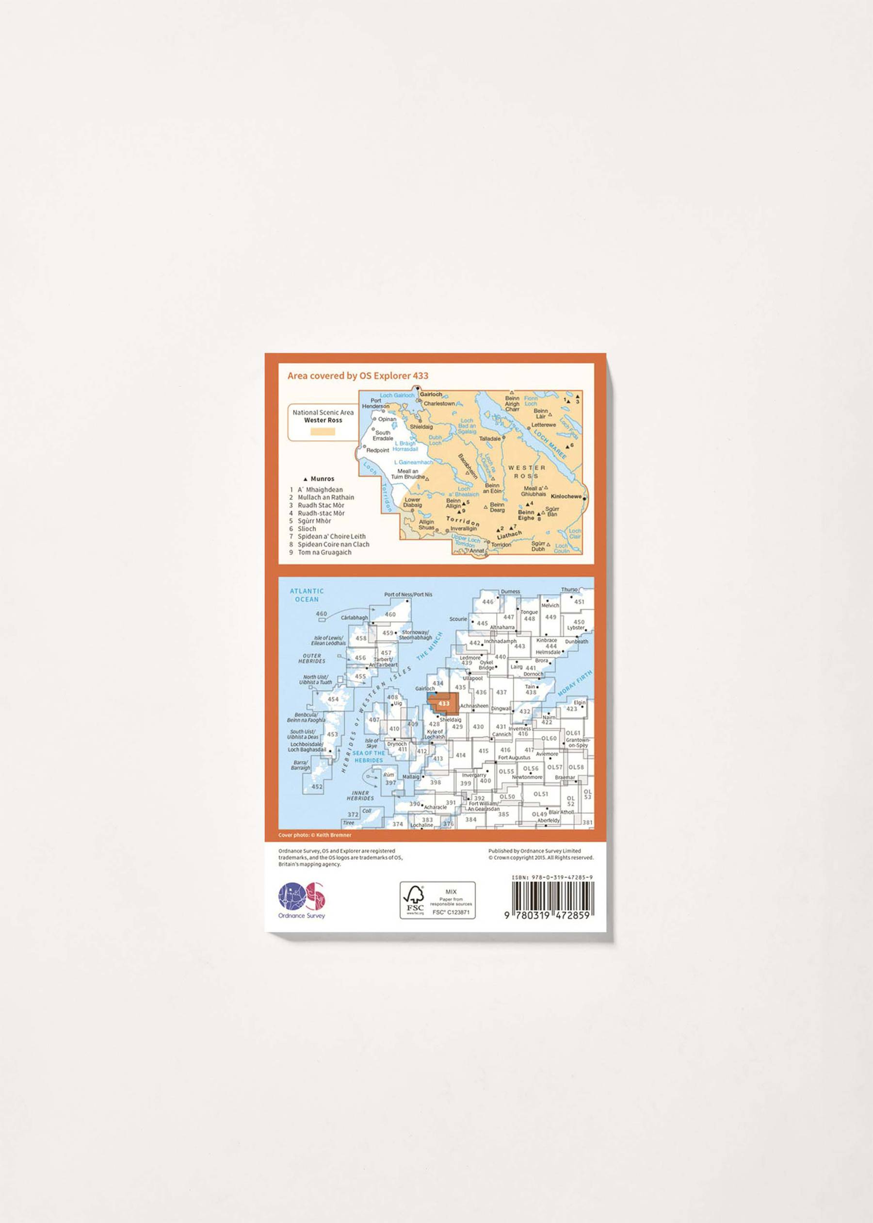 Image - 2 - Torridon - Beinn Eighe & Liathach - OS Explorer Active 433 Map
