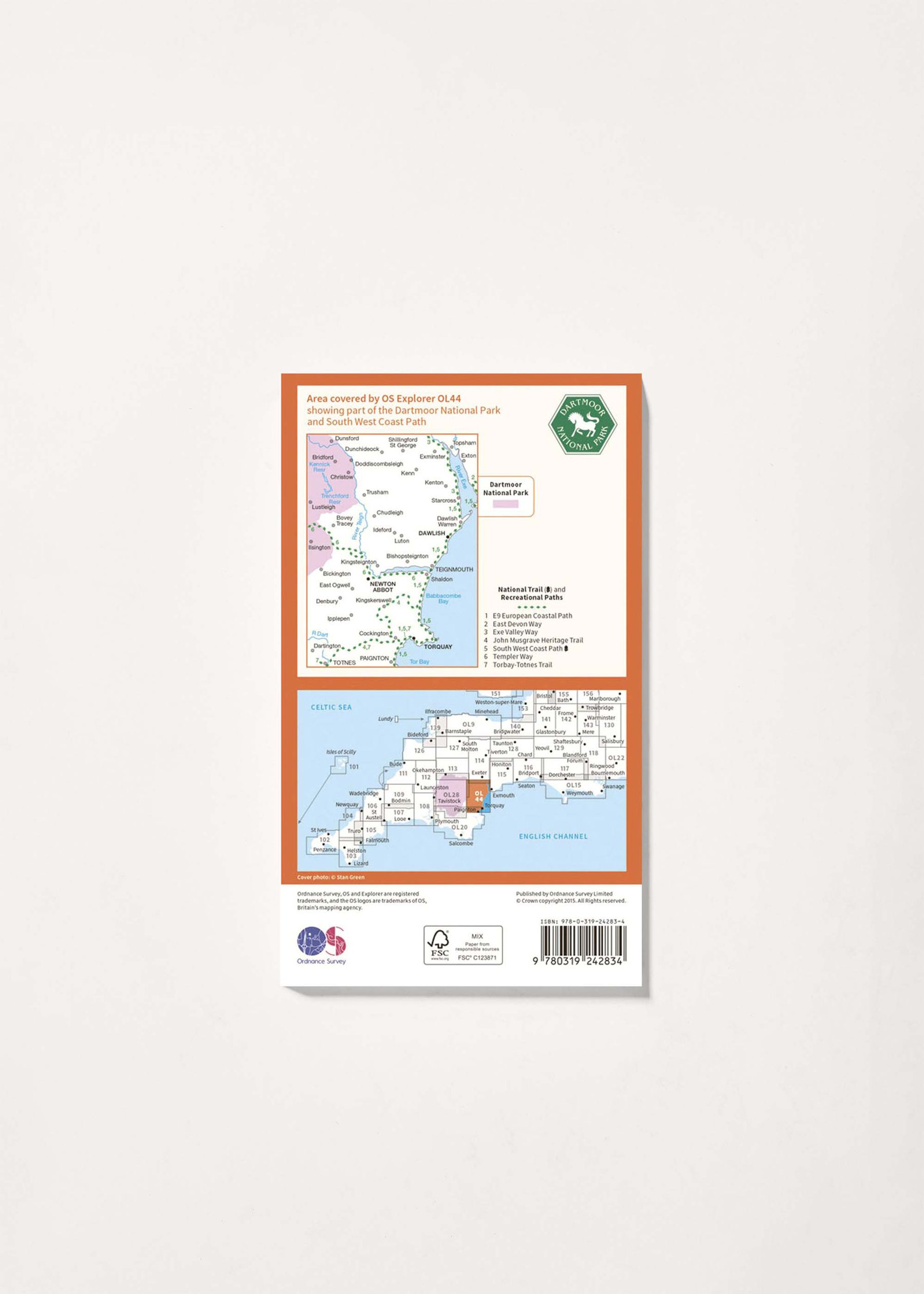 Image - 2 - Torquay & dawlish, Newton Abbot - OS Explorer OL44 Map