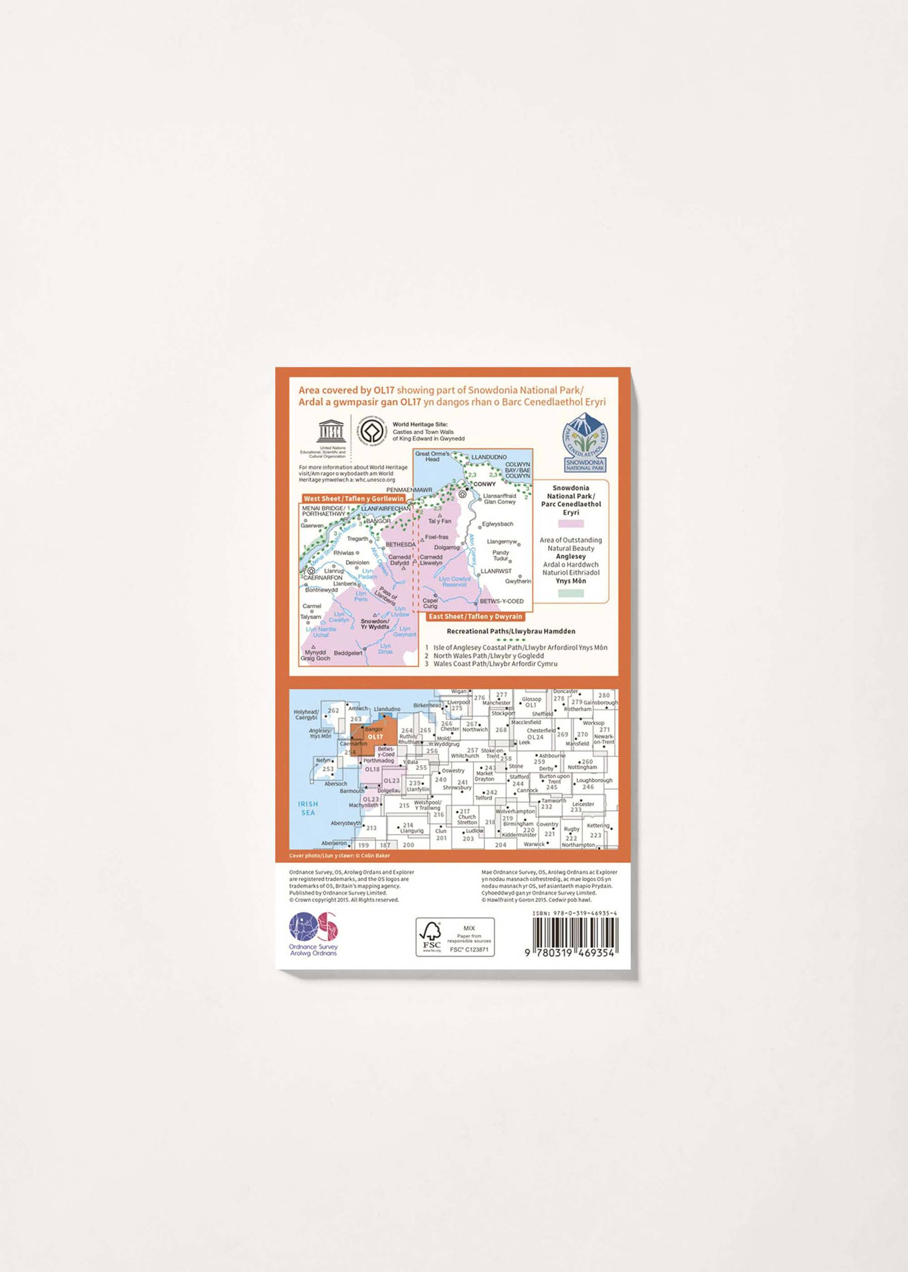 Image - 2 - Snowdon - OS Explorer Active OL17 Map