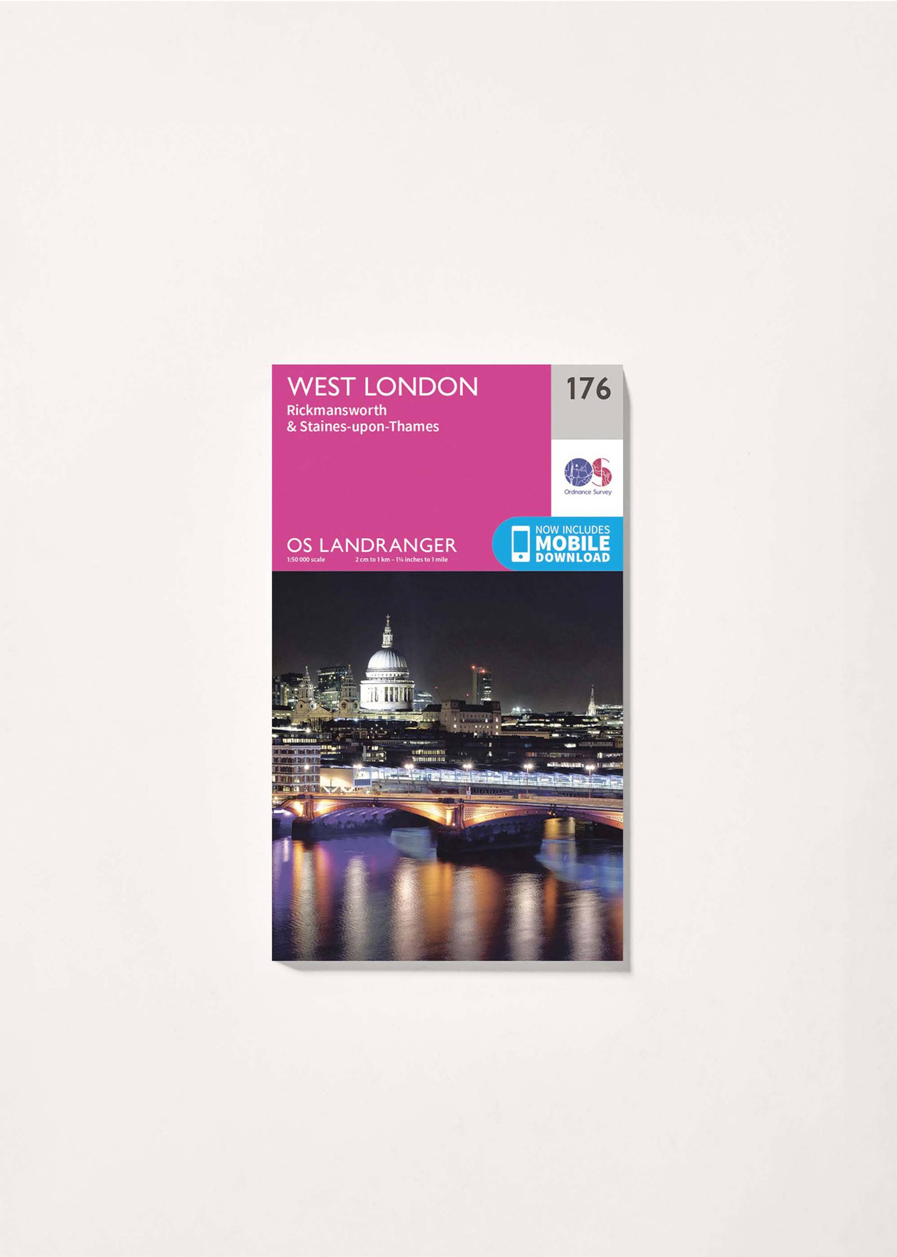 Image - 3 - West London, Rickmansworth & Staines - Landranger 176 Map