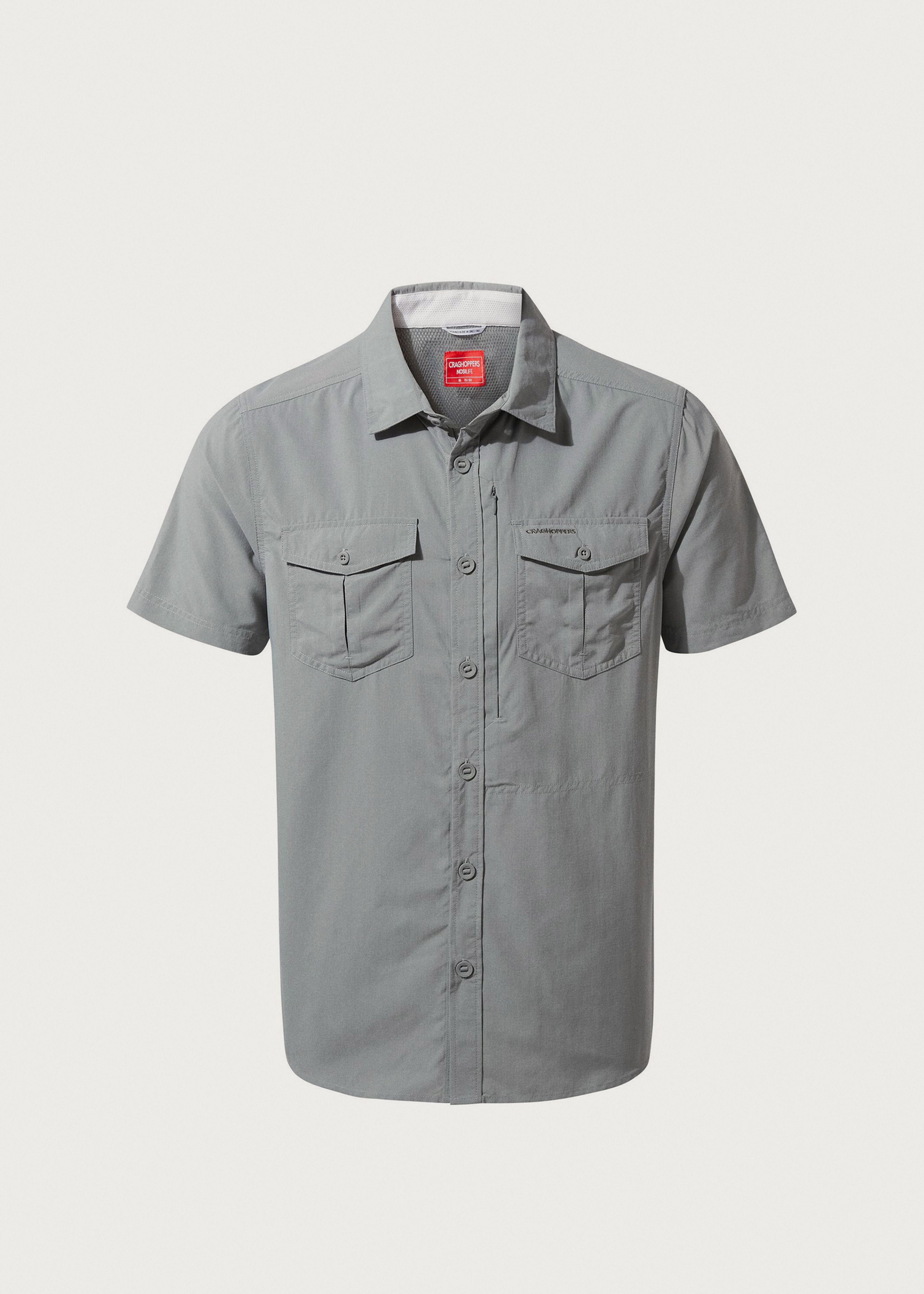 Chemise Craghoppers Homme M – Marron Parchemin NosiLiFe Adventure – Manches Longues