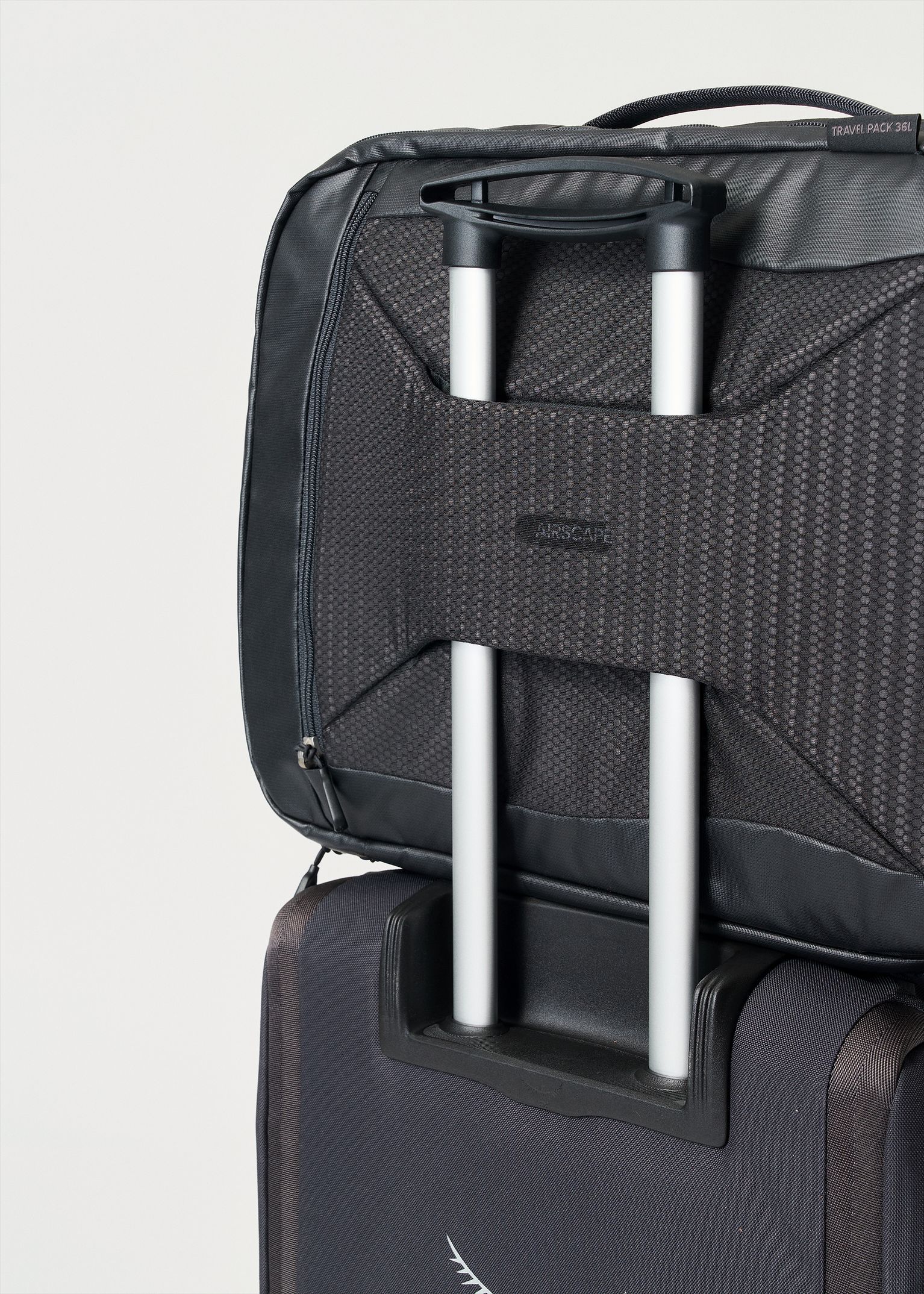 Luggage pass-through strap