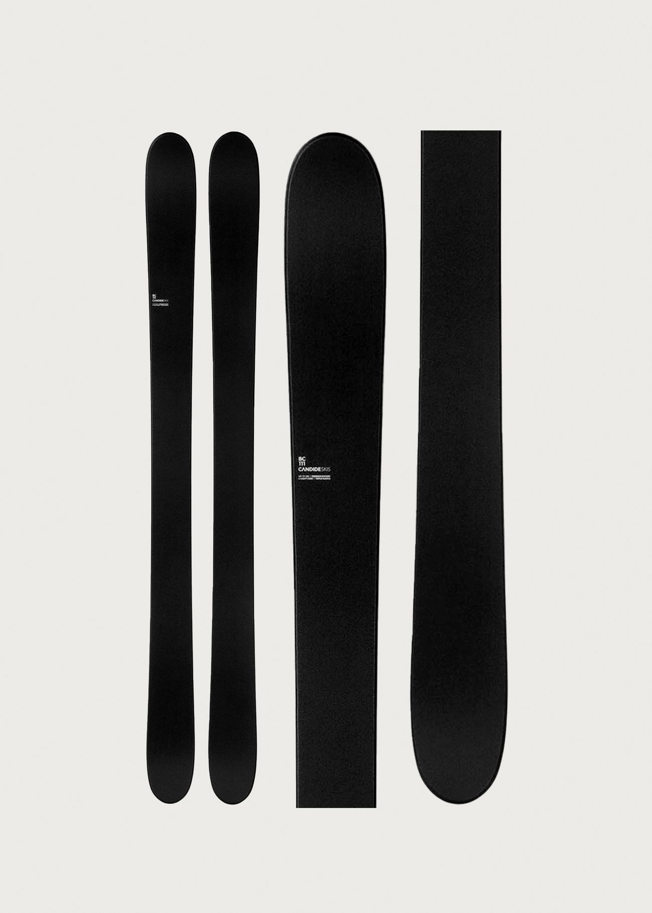 スキー candide skis BC111 186cm 楽天市場】CANDIDE SKIS BC 111 キャンディッドスキー ビーシーバック
