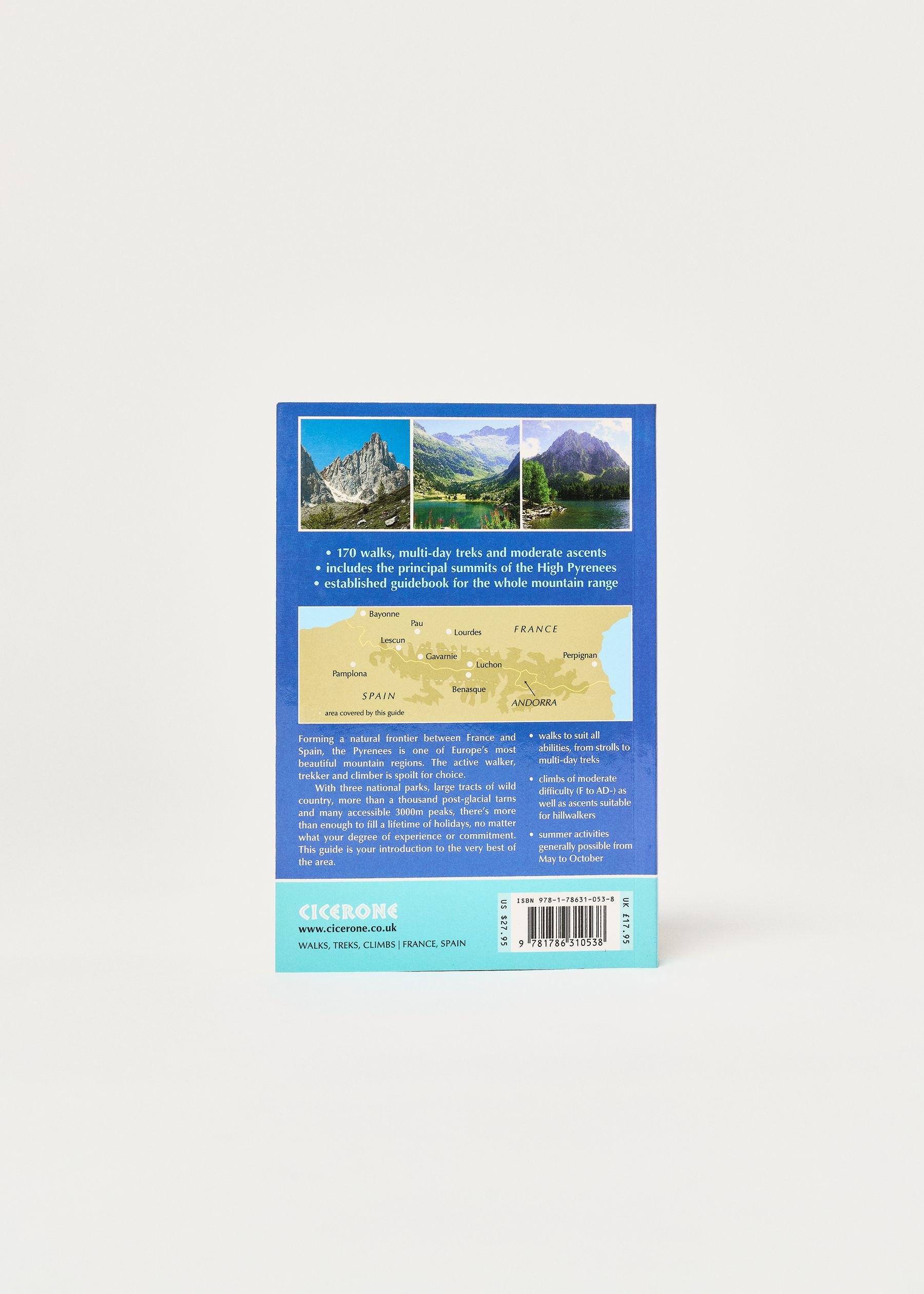 Cicerone Walks and Climbs in the Pyrenees Guidebook