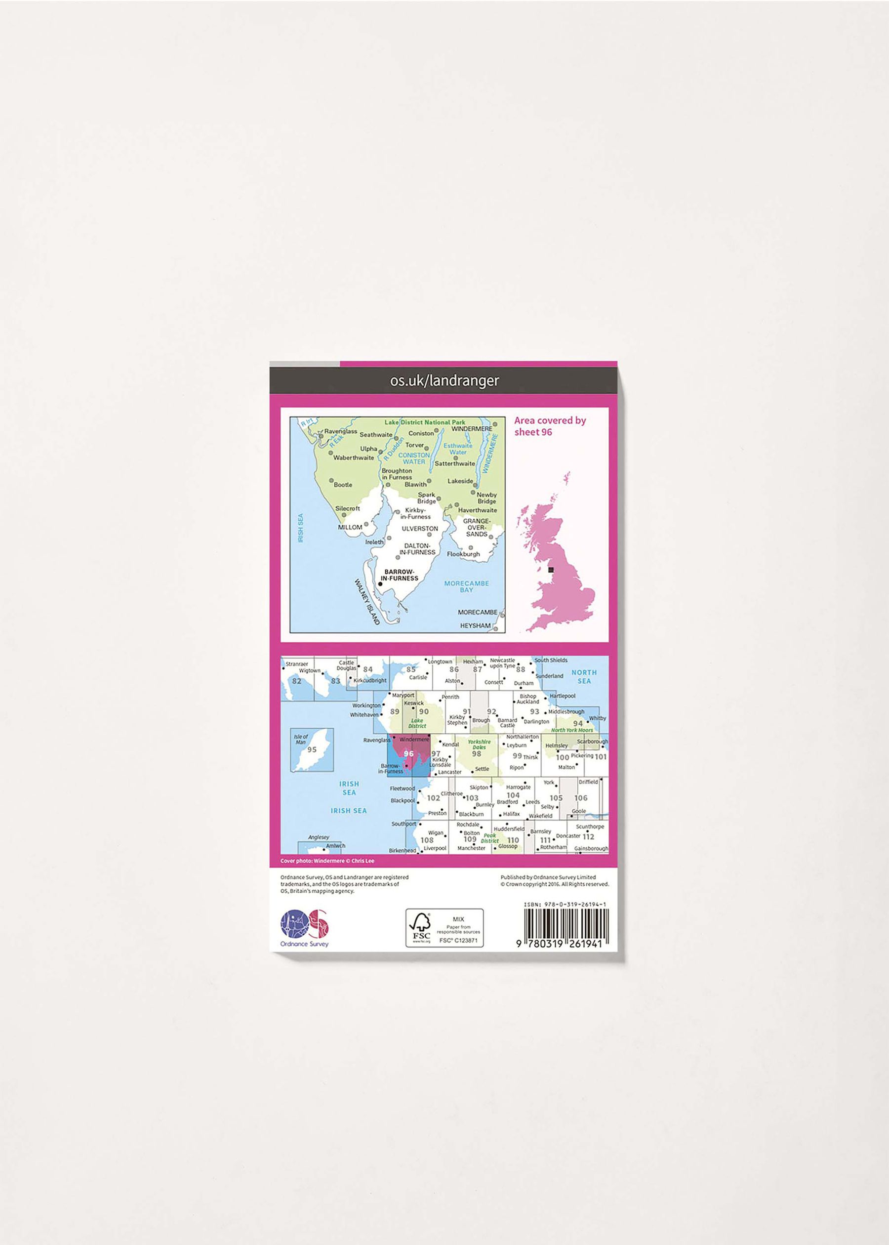Image - 2 - Barrow-in-Furness & South Lakeland - Landranger 96 Map