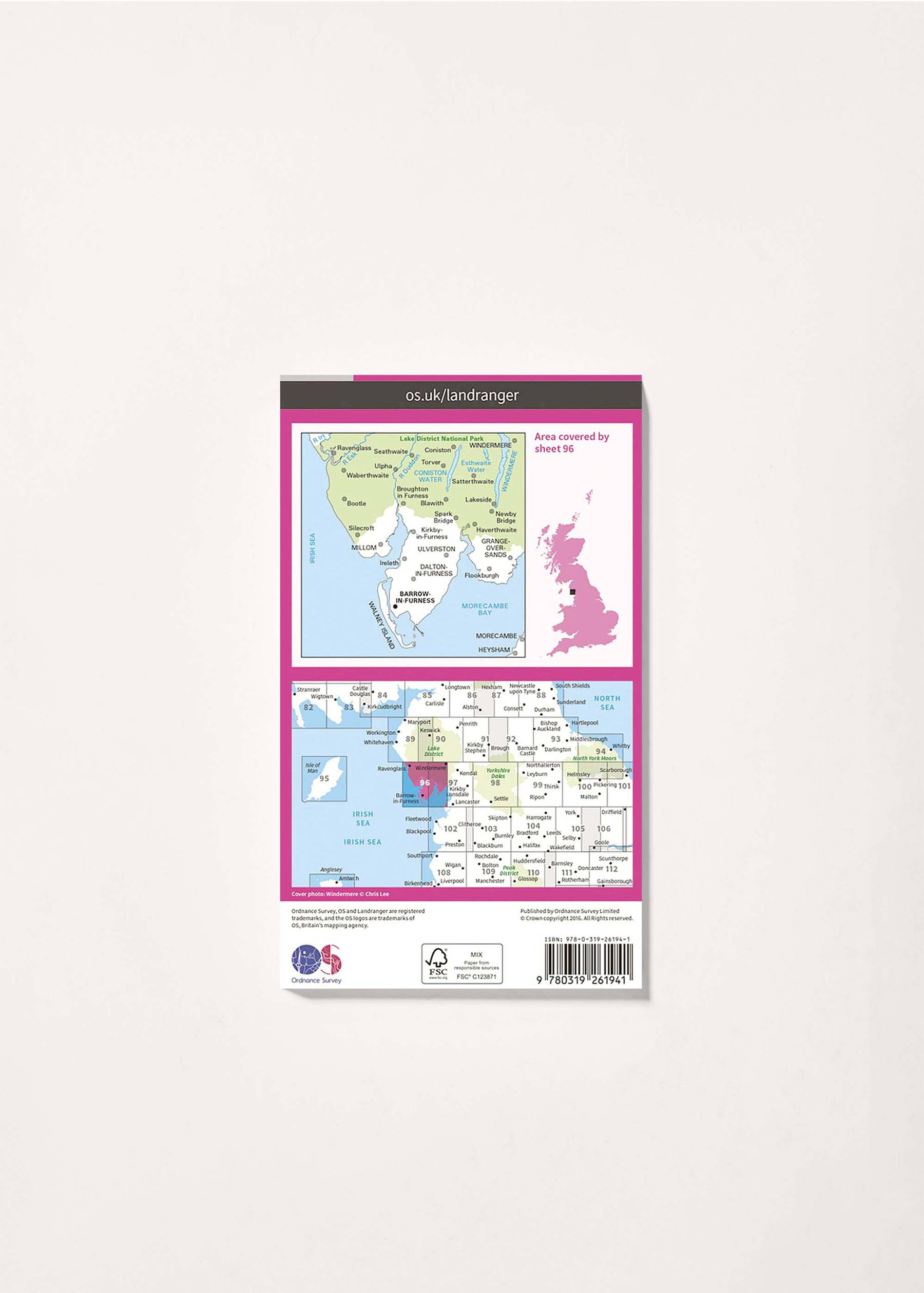 Image - 2 - Barrow-in-Furness & South Lakeland - Landranger 96 Map