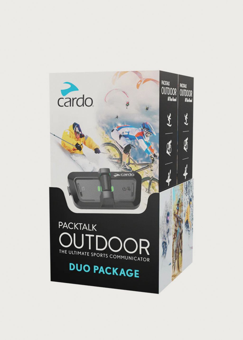 Cardo Packtalk Outdoor ブラック 2台セット Amazon.co.jp: Cardo カルド インカム PACKTALK OUTDOOR パック