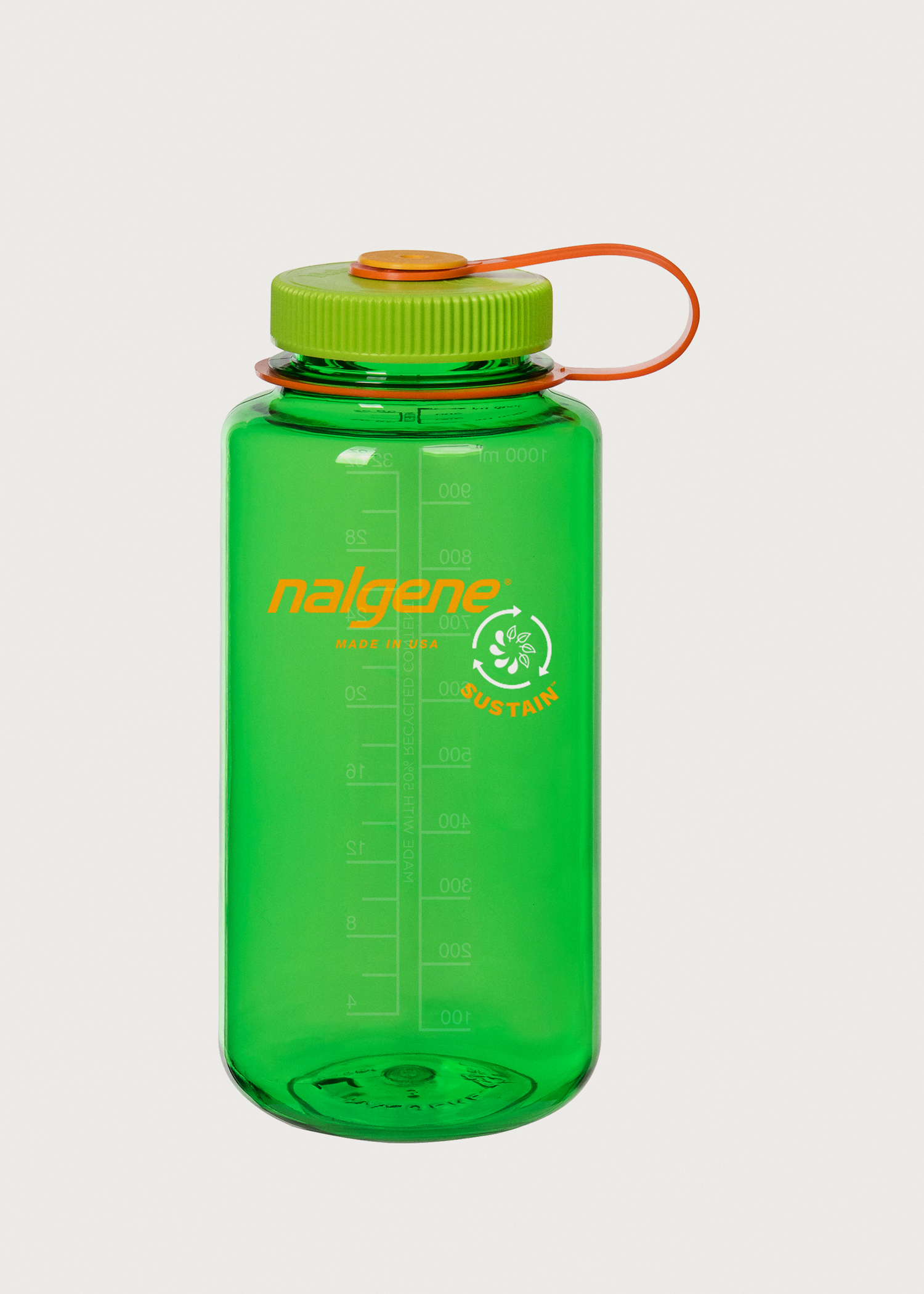 A.S Woodworks Nalgene Wide Mouth 1L Bottle Bag – With Extra Storage Pocket, Handmade, New
