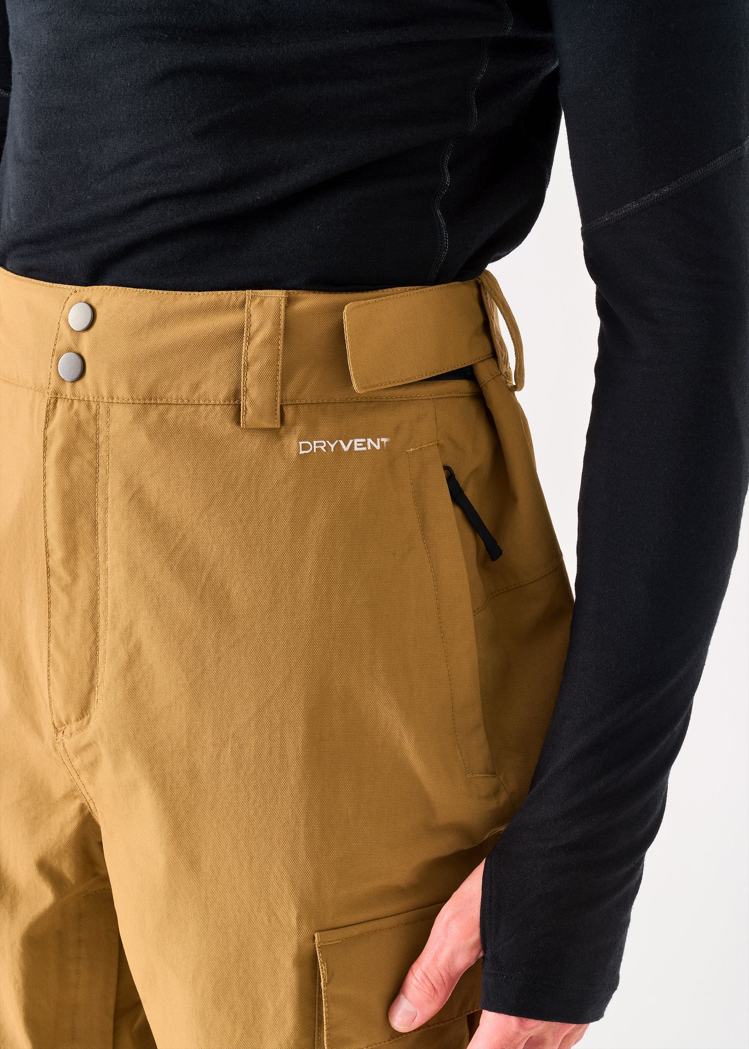 Zipped pockets