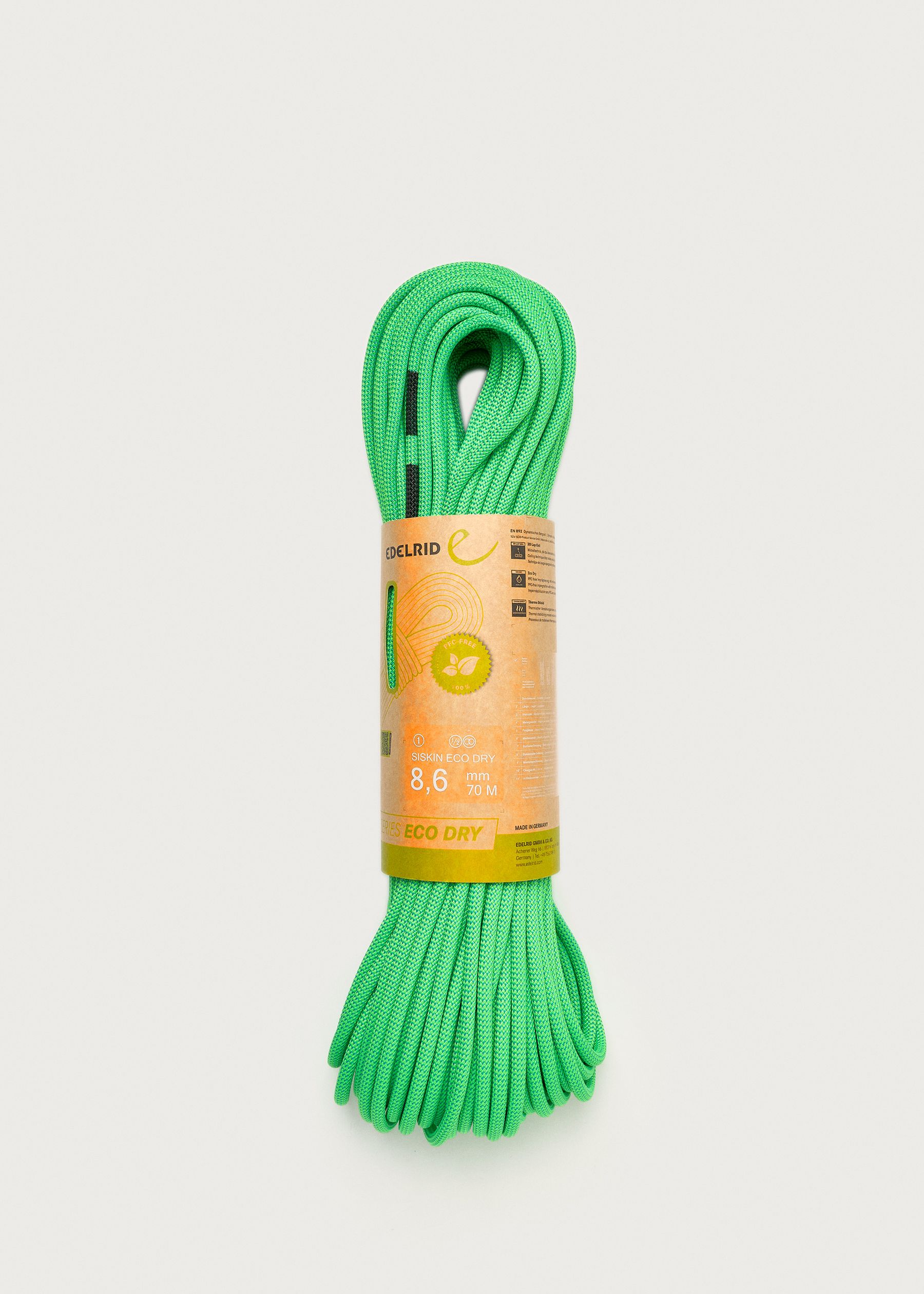 Image - 1 - Siskin Eco Dry 8.6mm x 70m Rope