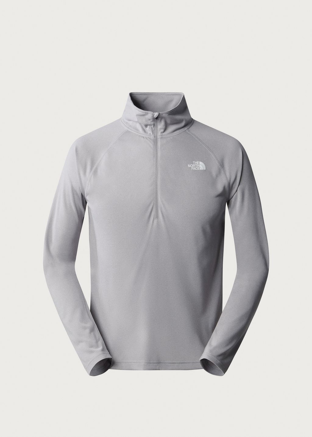 スウェット・トレーナー [The North Face] M'S MOUNTAIN FLEX ZIP TEE - GRAY The North Face Flex 2 1/4 Zip