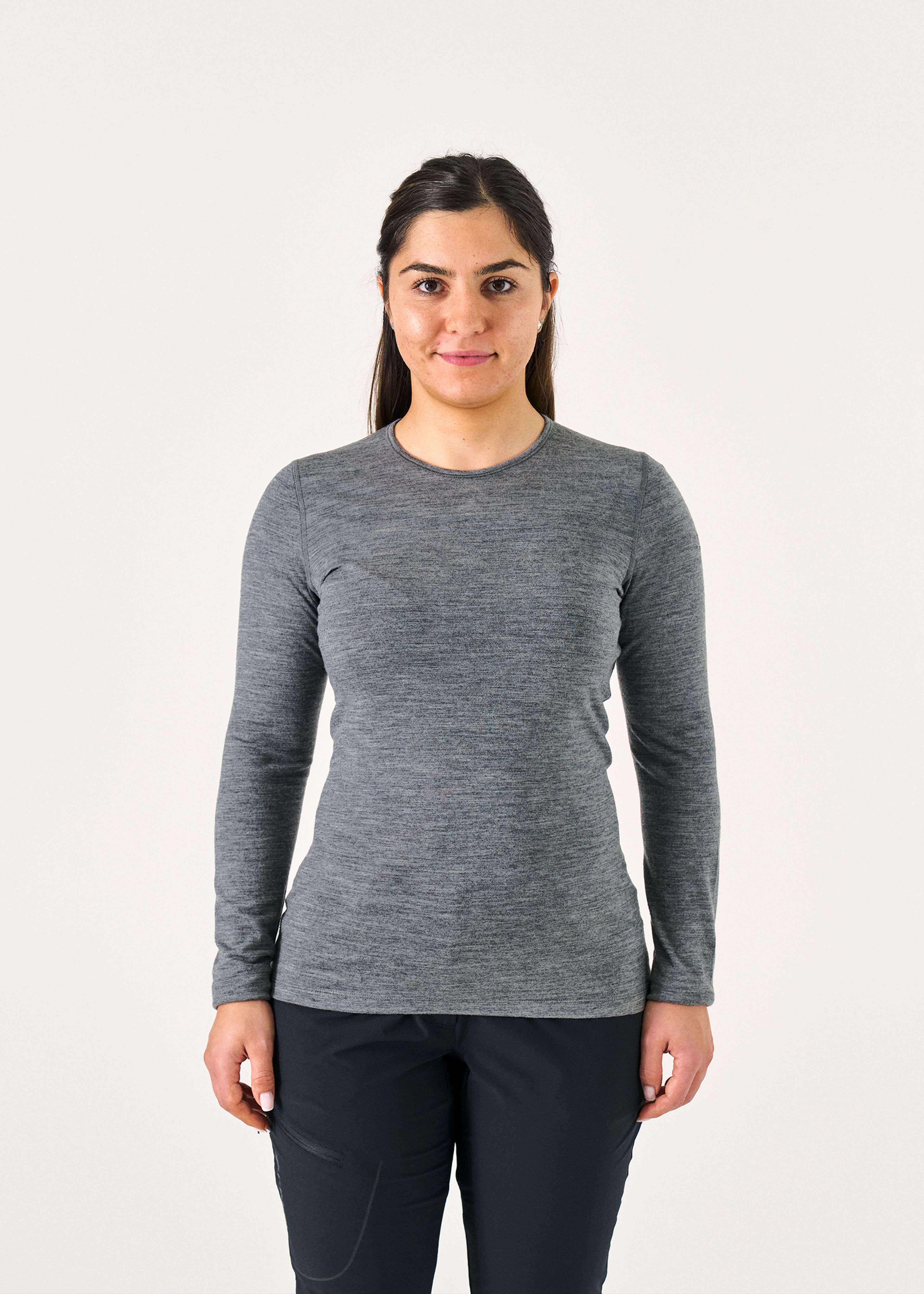 Icebreaker Bodyfit 200 – Couche De Base Laine Bleue (Femme L, Manches Longues, Fermeture 1/4 éclair)