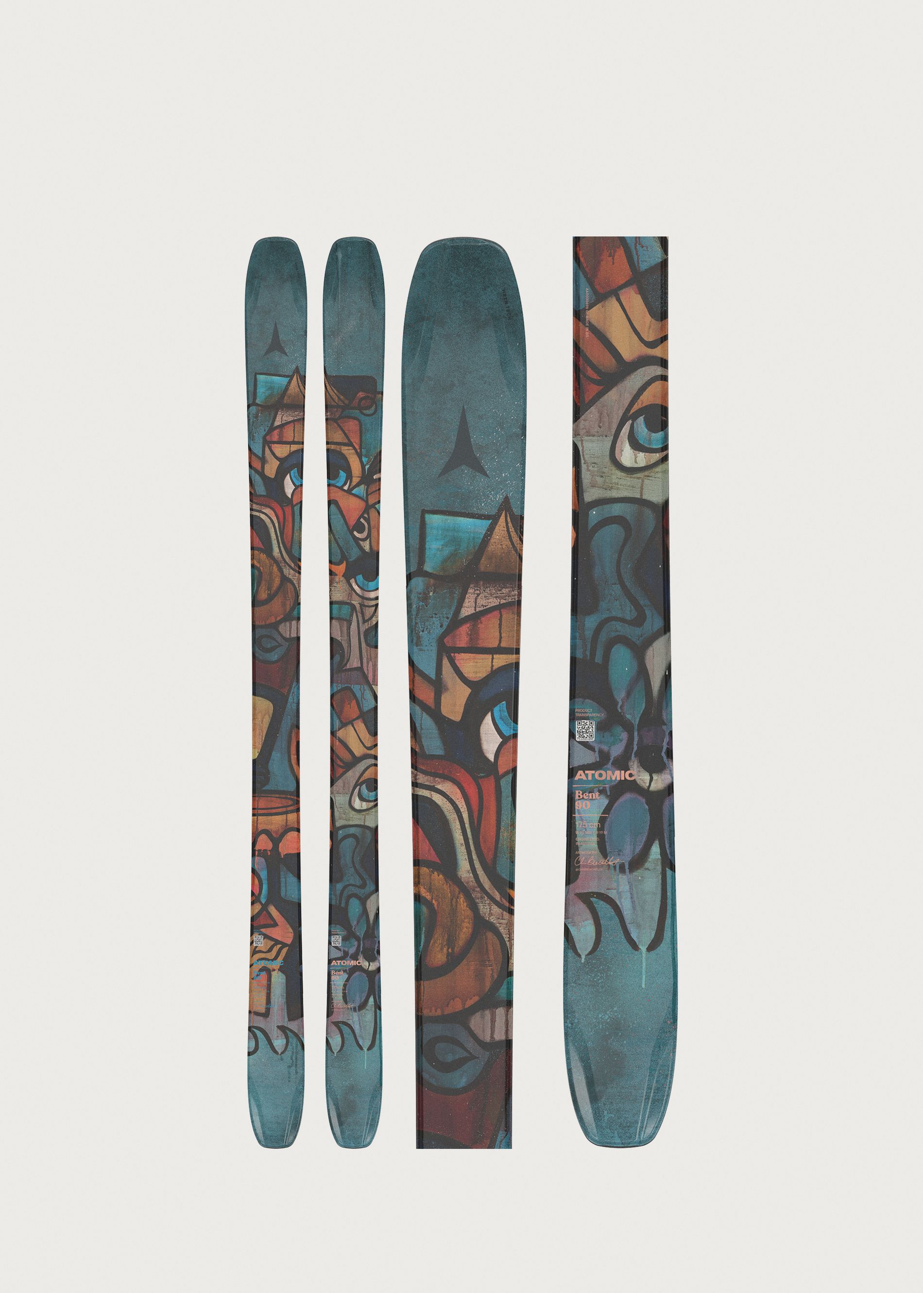 Atomic Bent 90 Skis