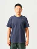 Pear Skin Cotton Shimayama T-Shirt