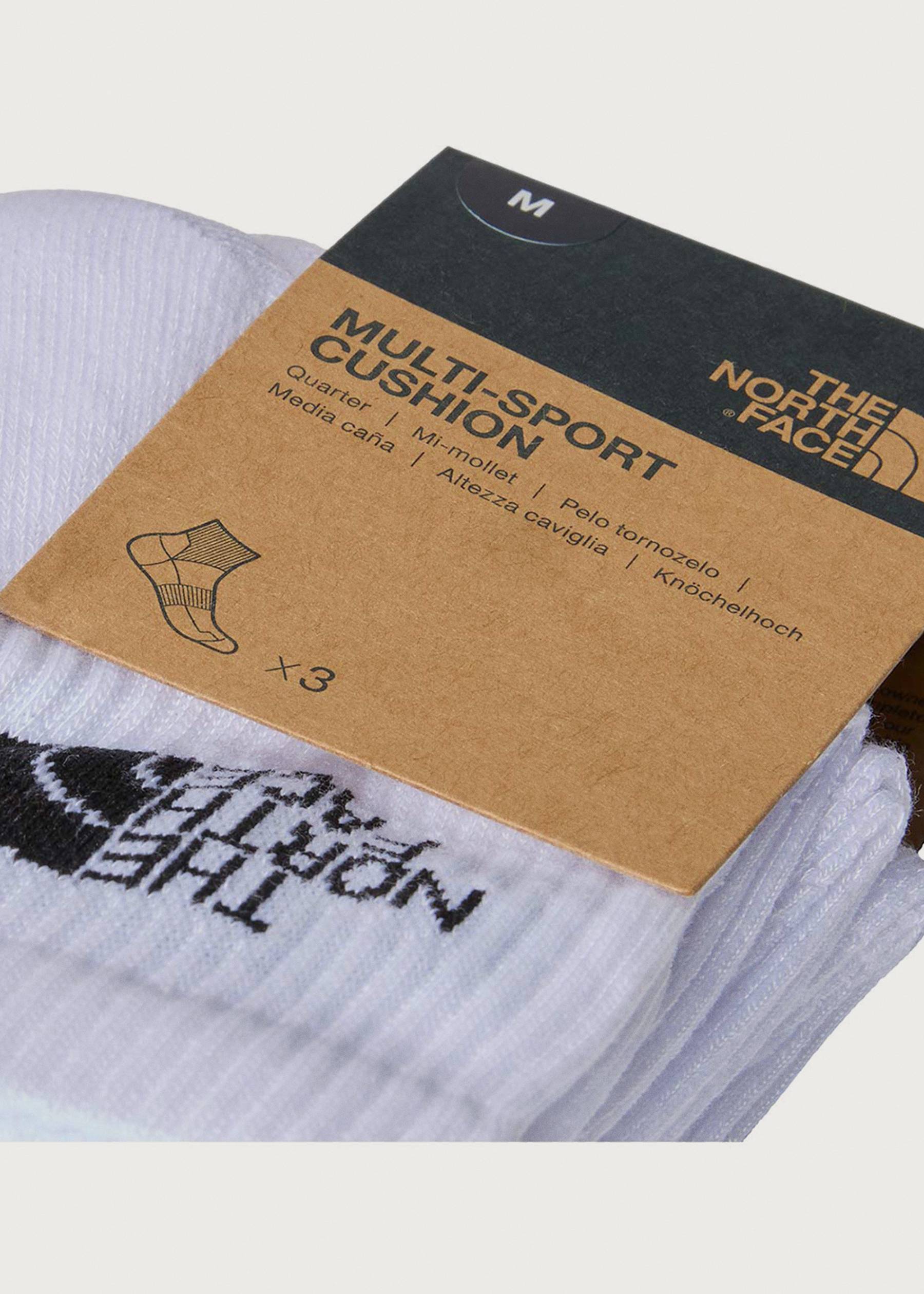 Image - 3 - Multi Sport Cushion 1/4 Socks 3 Pack