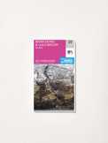 Beinn Dearg, Loch Broom & Ben Wyvis - Landranger 20 Map