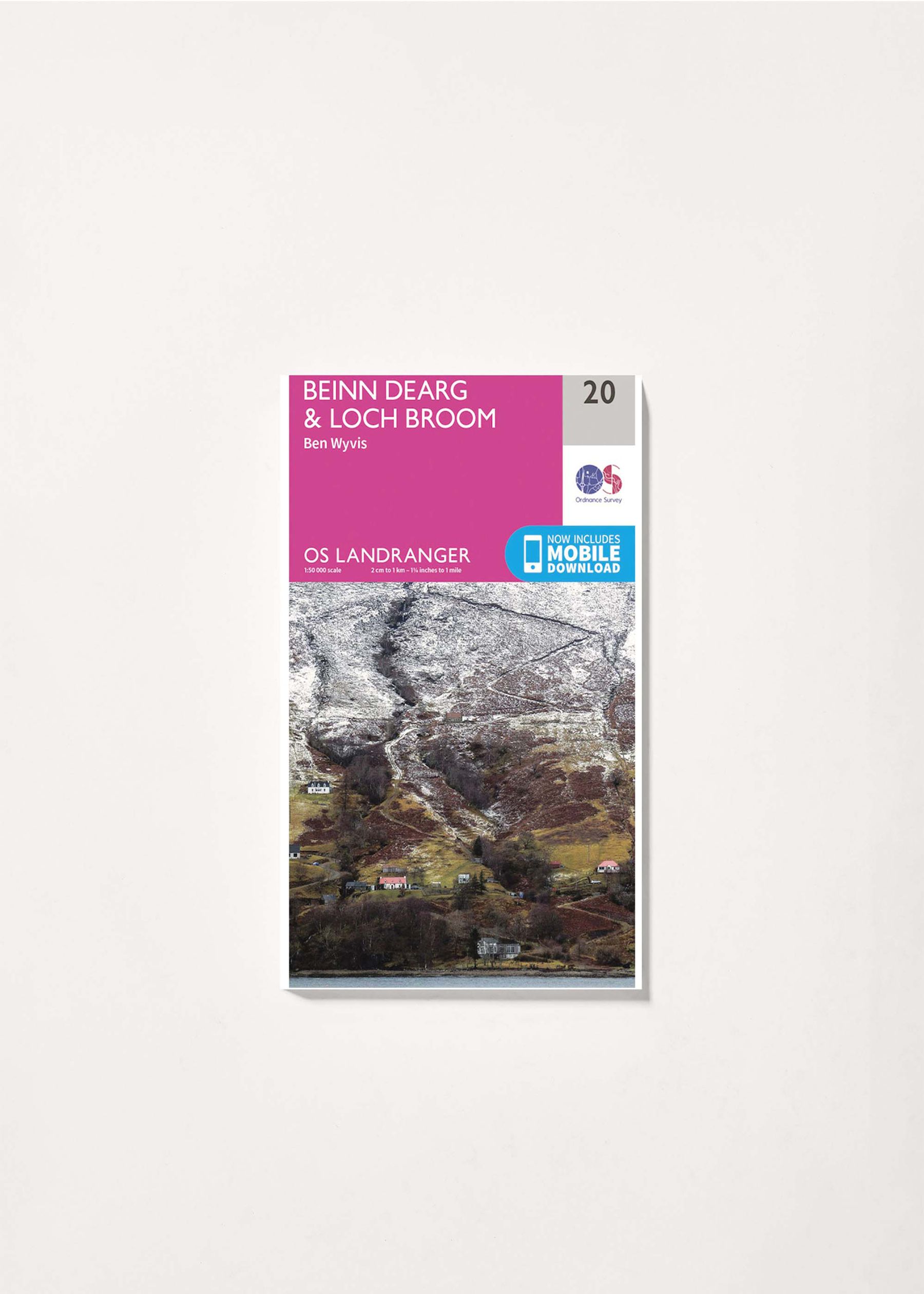 Image - 1 - Beinn Dearg, Loch Broom & Ben Wyvis - Landranger 20 Map