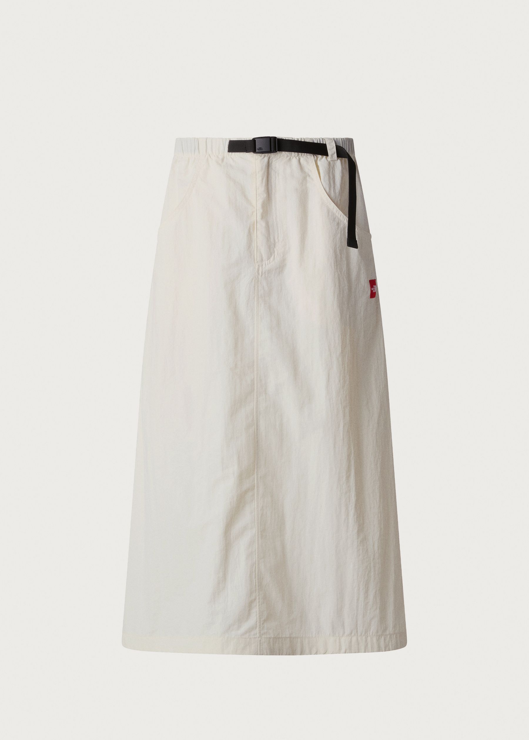Image - 1 - TNF Red Box Nylon Belted Skirt