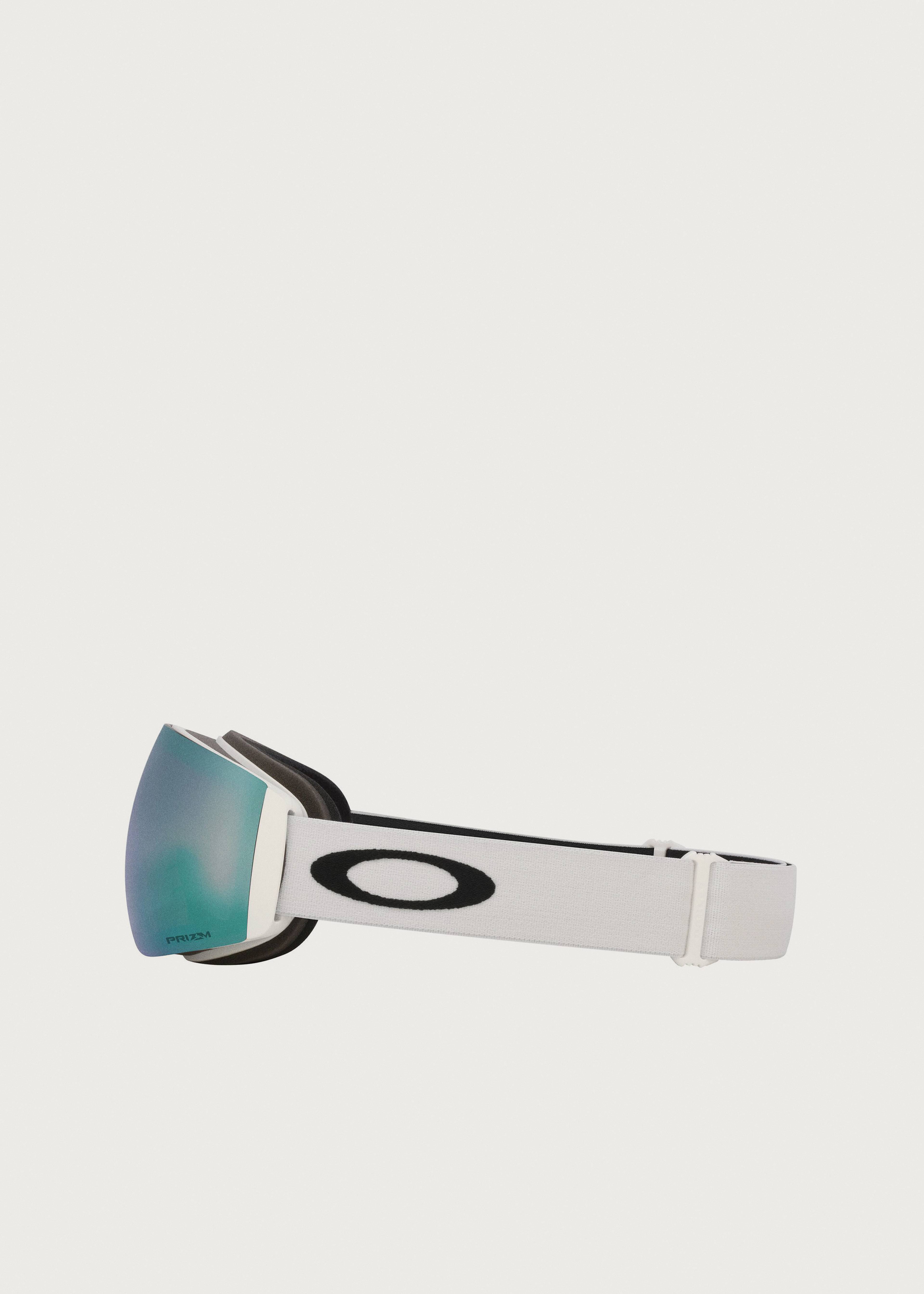 Oakley Flight Deck Pro M Matte White / Prizm Sapphire Iridium Goggles