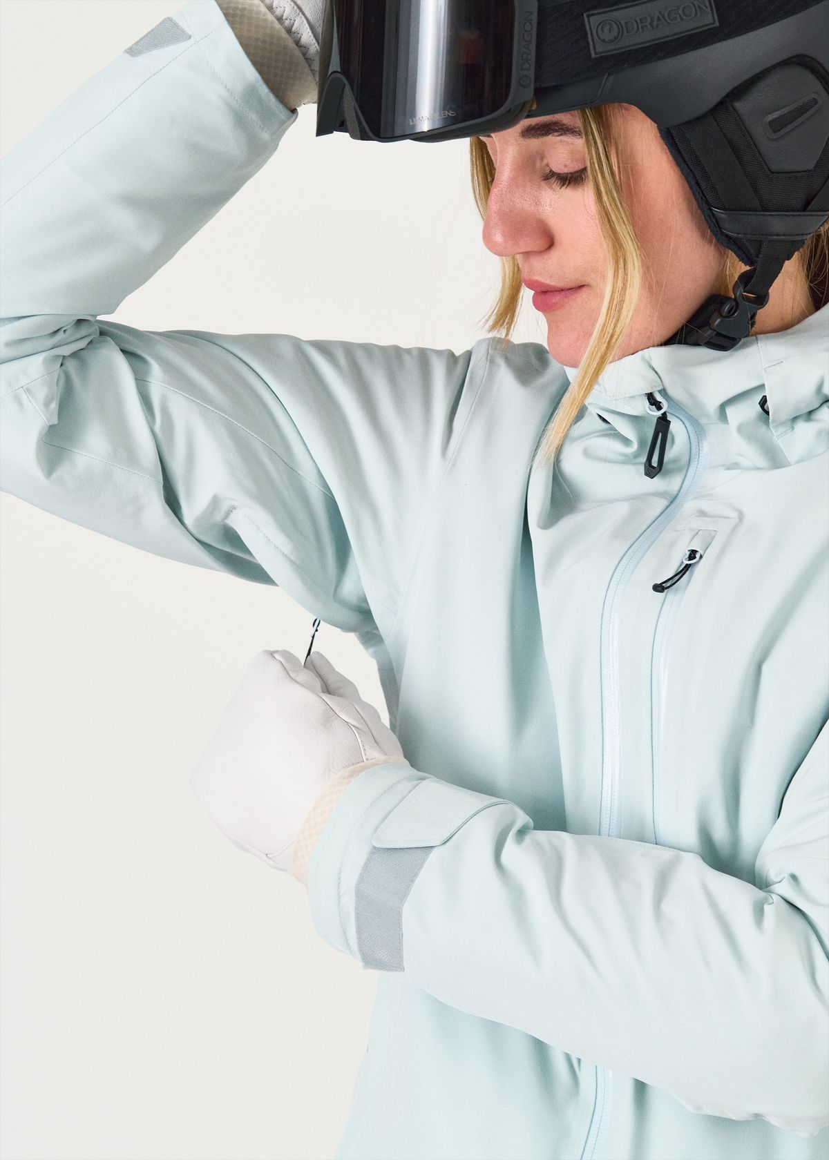 Underarm Venting Zips