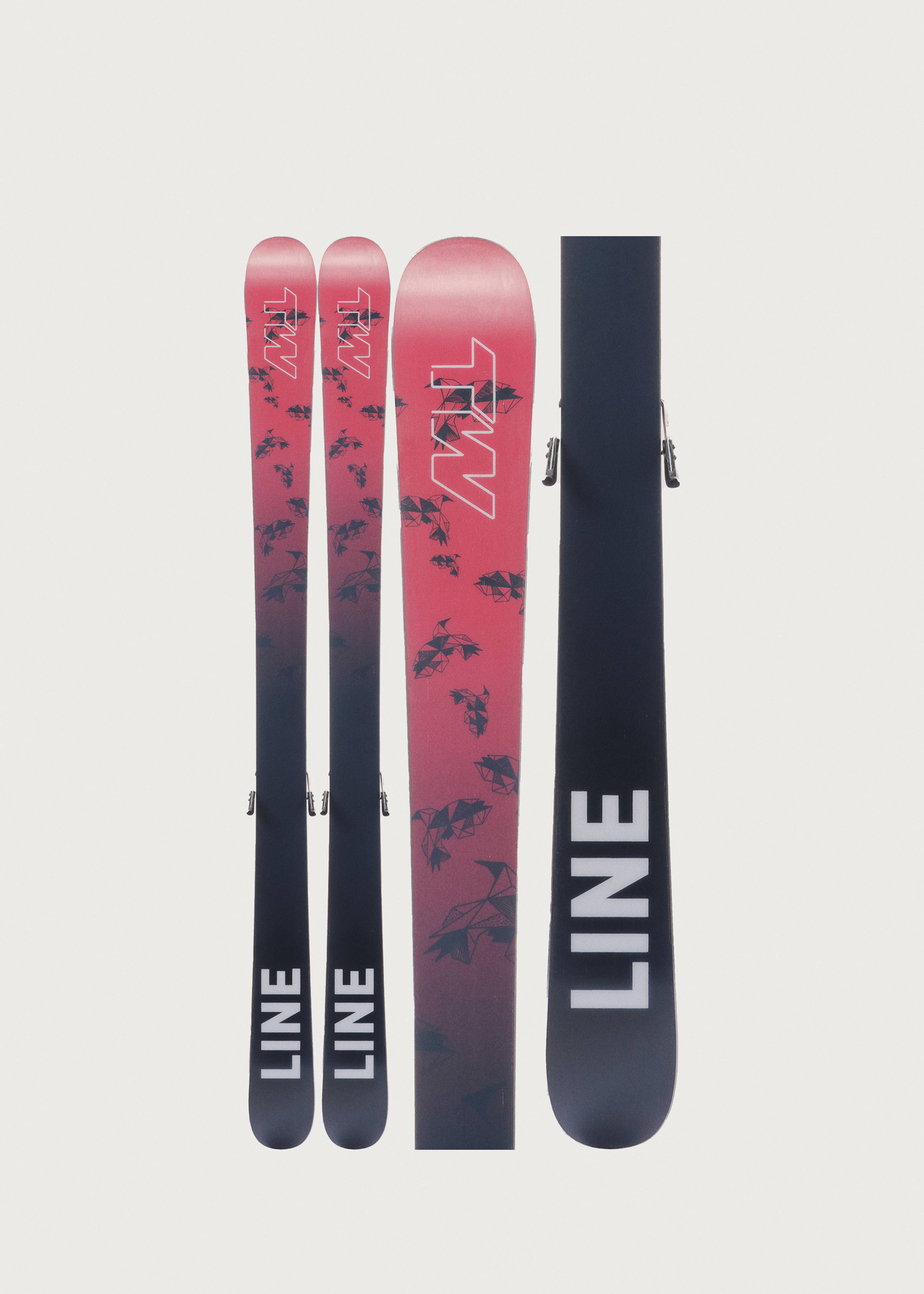 Line Wallisch Shorty Skis + FDT 4.5 GW Kids' Bindings