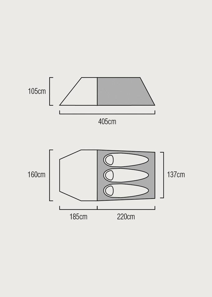 Hilleberg Akto/Enan Footprint