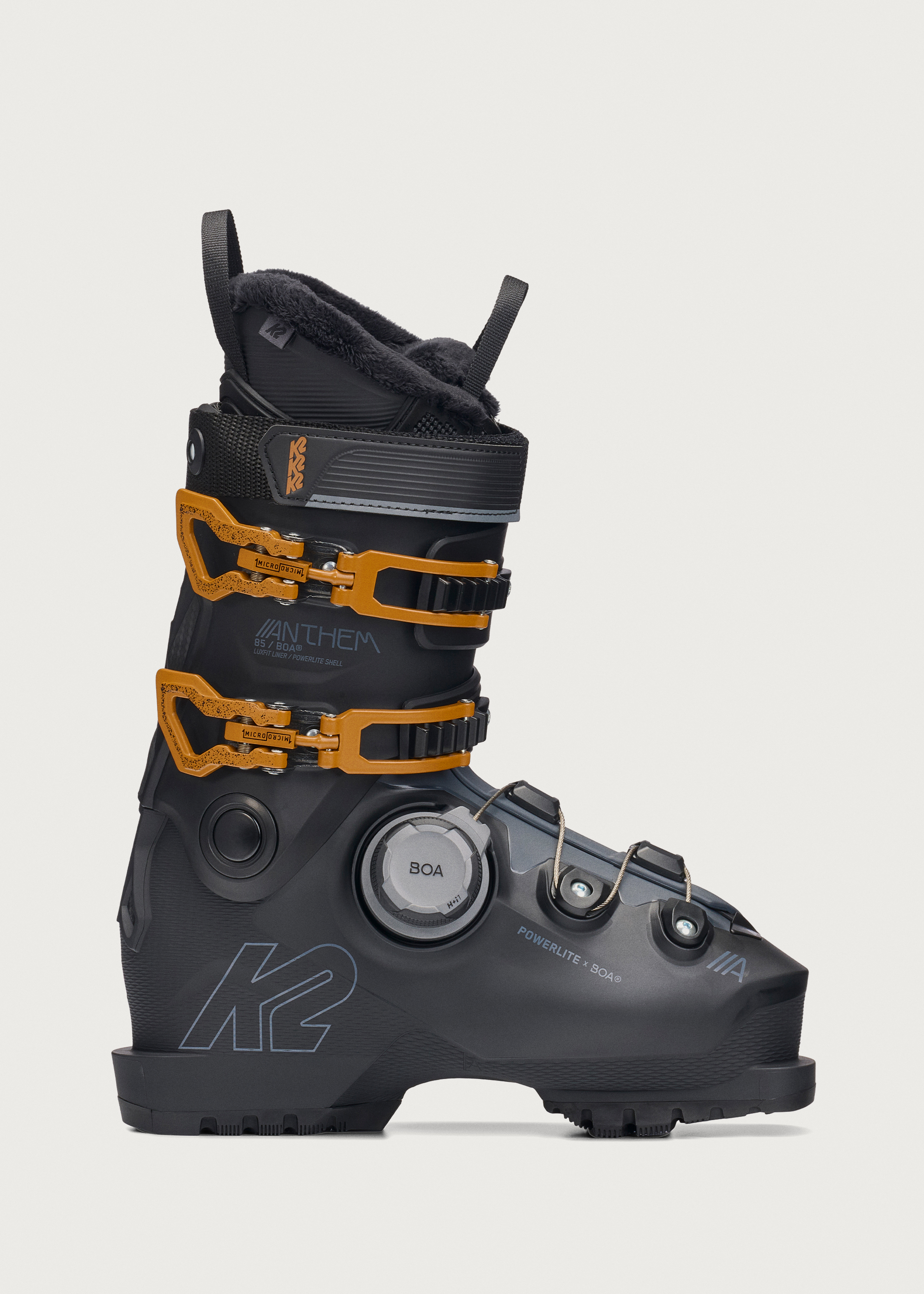 k2 anthem 85 mv ski boots - women's 2023 The medium volume fit (100mm last width) accommodates a variety of foot shapes K2 Anthem 95 BOA Ski