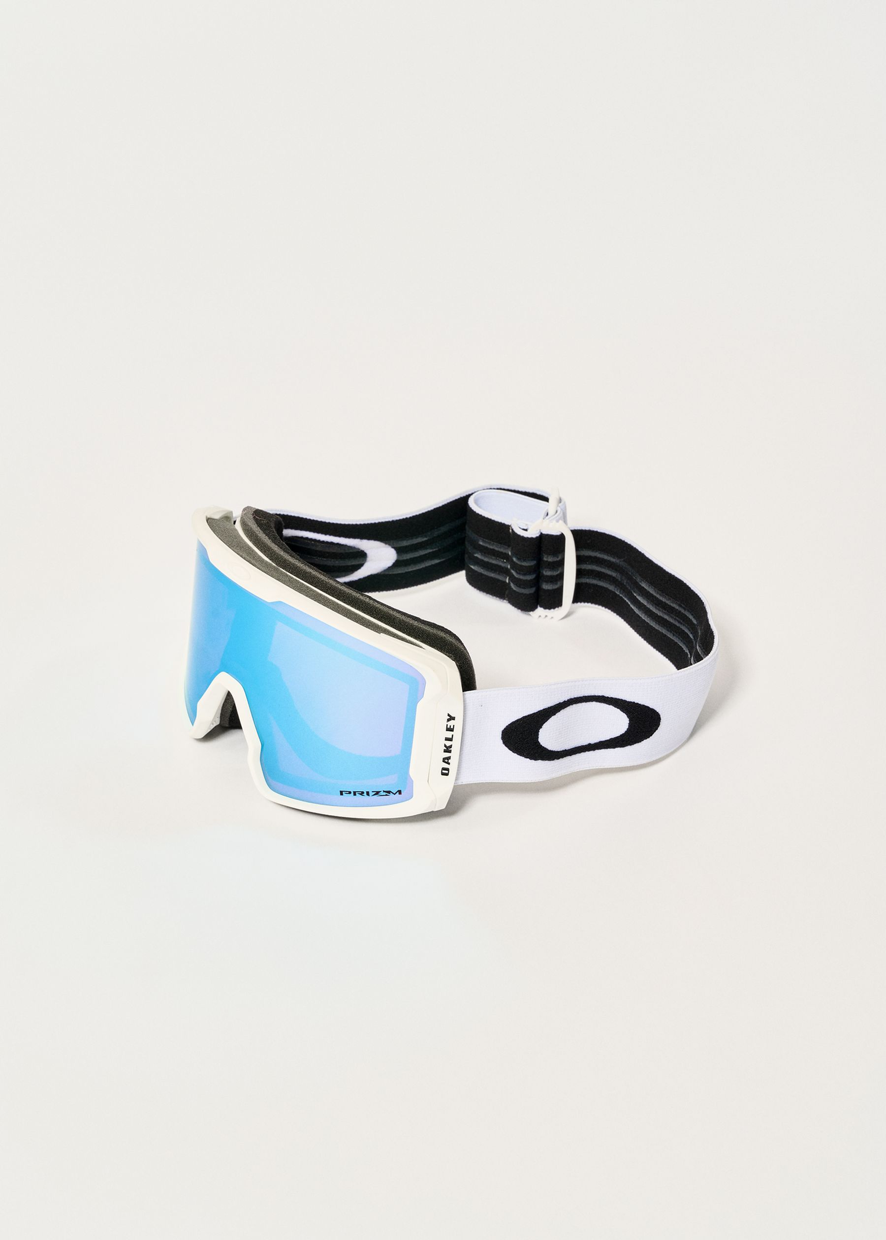 Image - 3 - Line Miner M Matte White / Prizm Sapphire Iridium Goggles