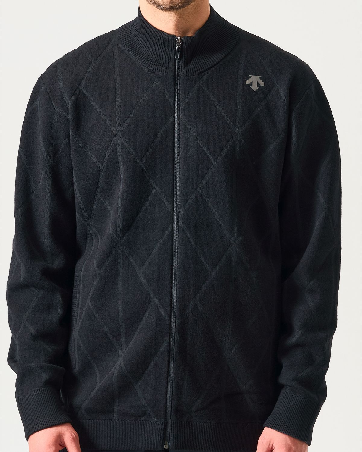 Full length front zip