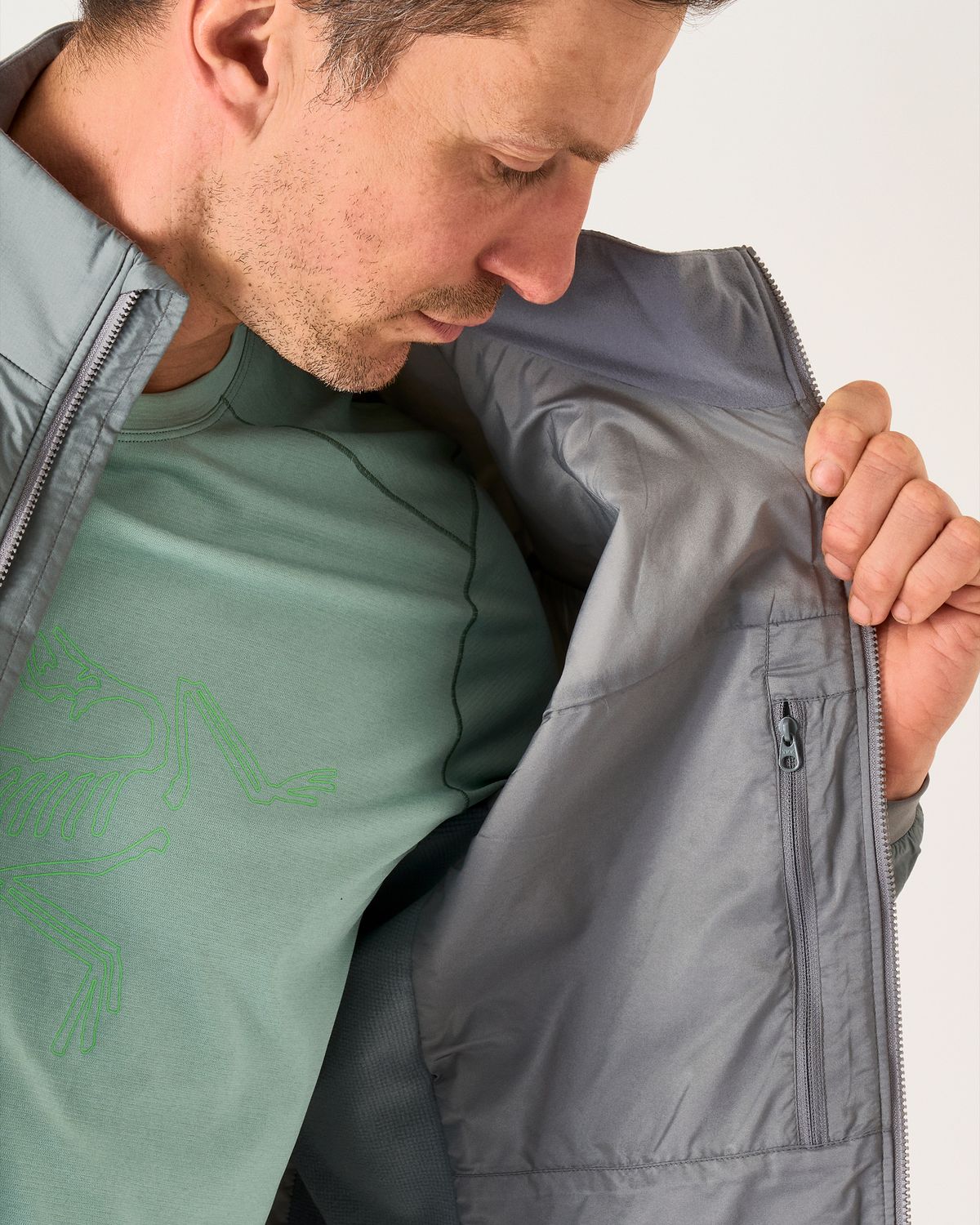 Internal chest pocket