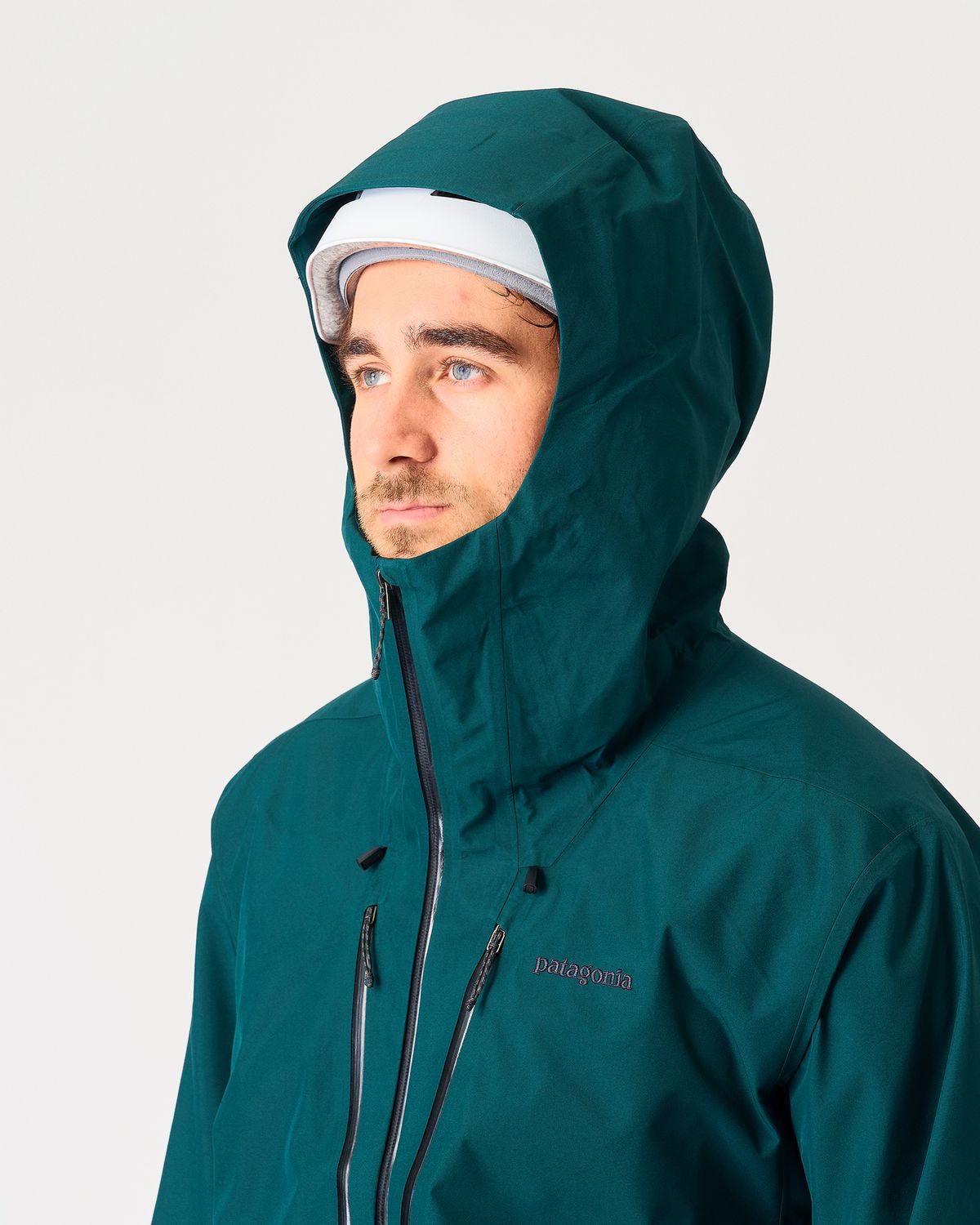  Adjustable helmet compatible hood 