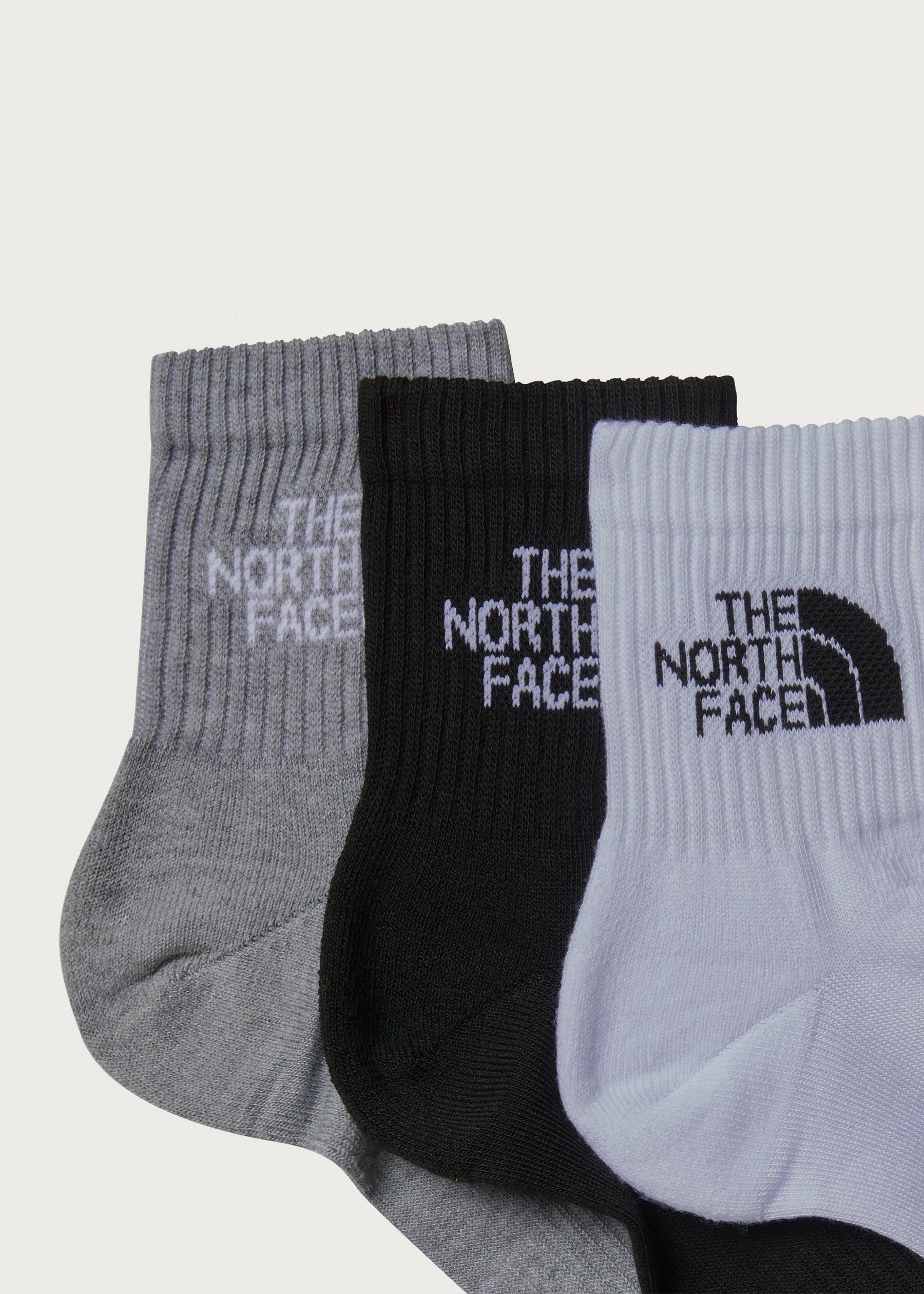 Image - 3 - Multi Sport Cushion 1/4 Socks 3 Pack