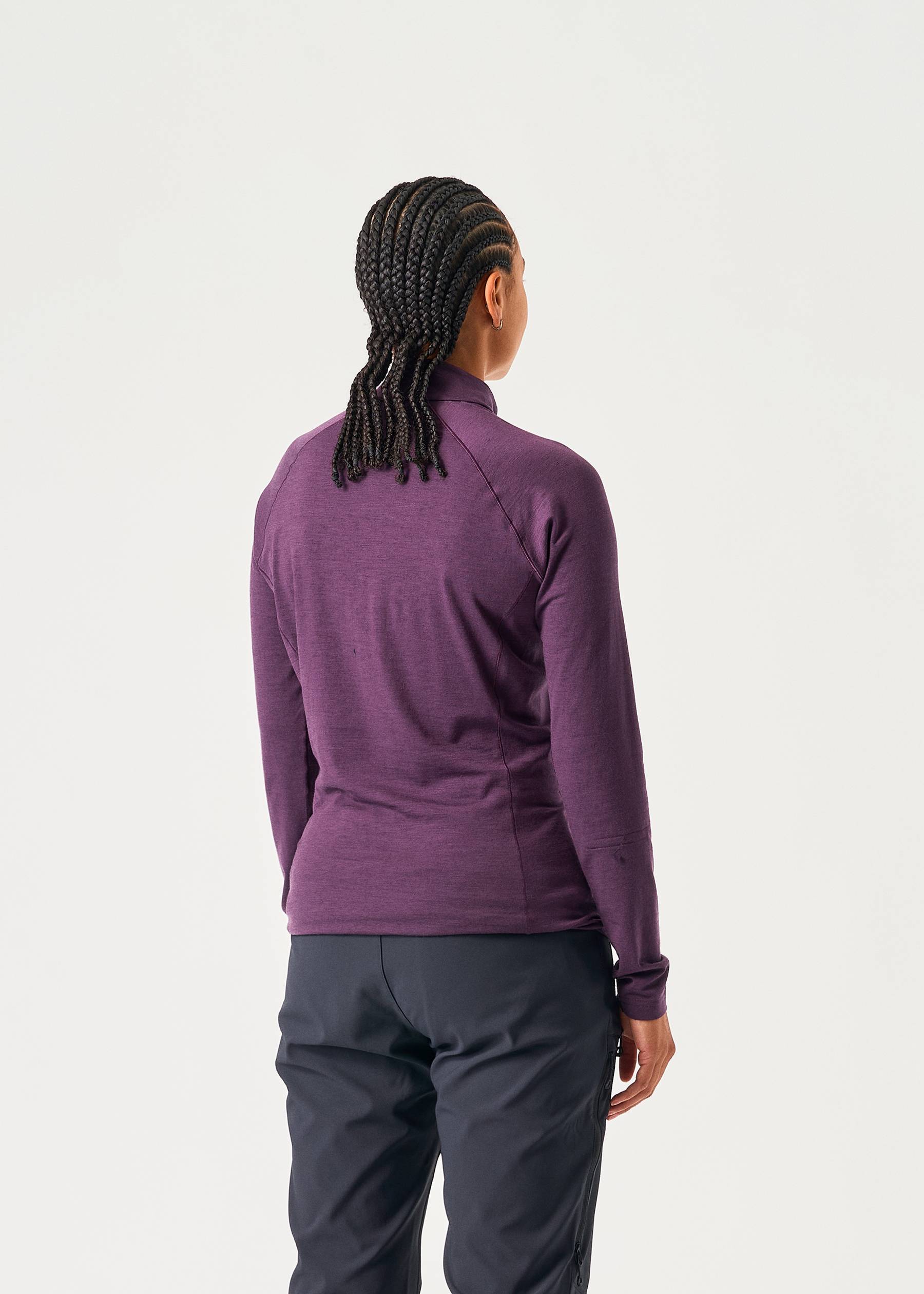 Image - 3 - Malli Long Sleeve Merino Zip T Shirt