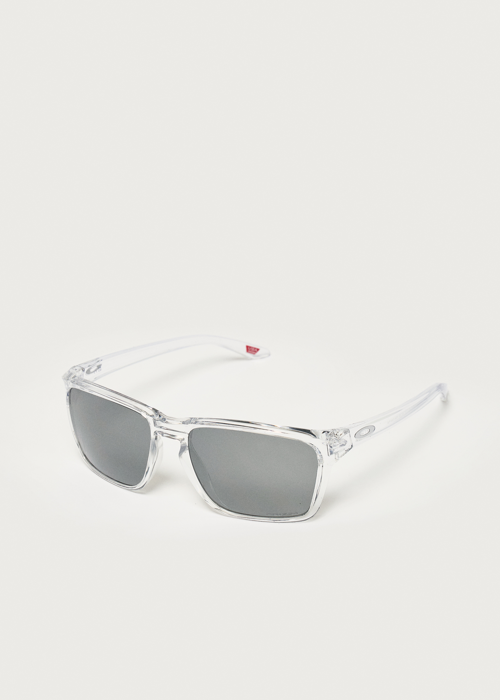 Oakley Sylas Polished Clear / Prizm Black Sunglasses