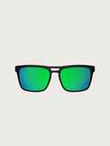 Tempests Matte Black / 8KO Green Polarised Sunglasses