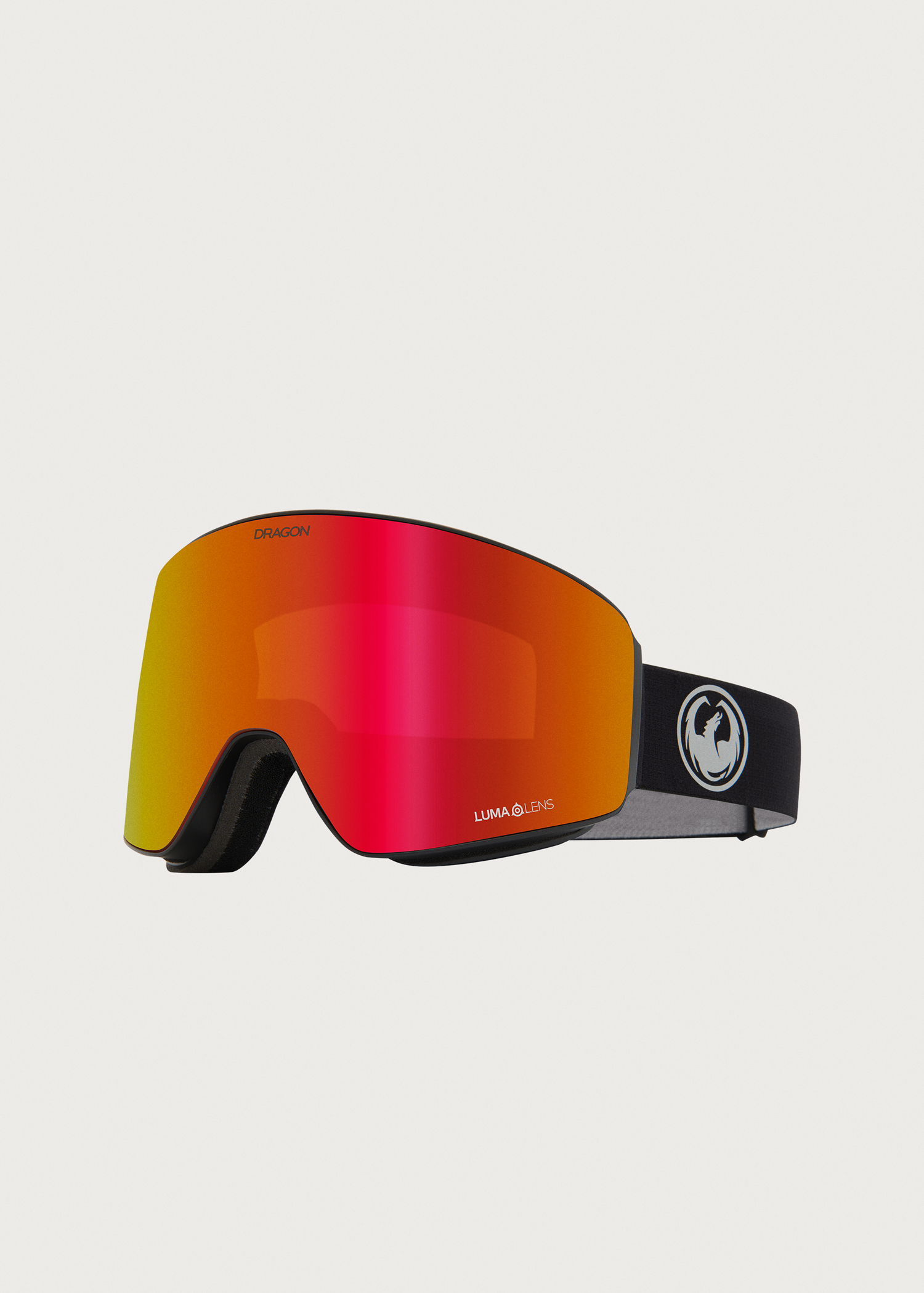 Dragon PXV Nouveau Black / Lumalens Red Ionized Goggles