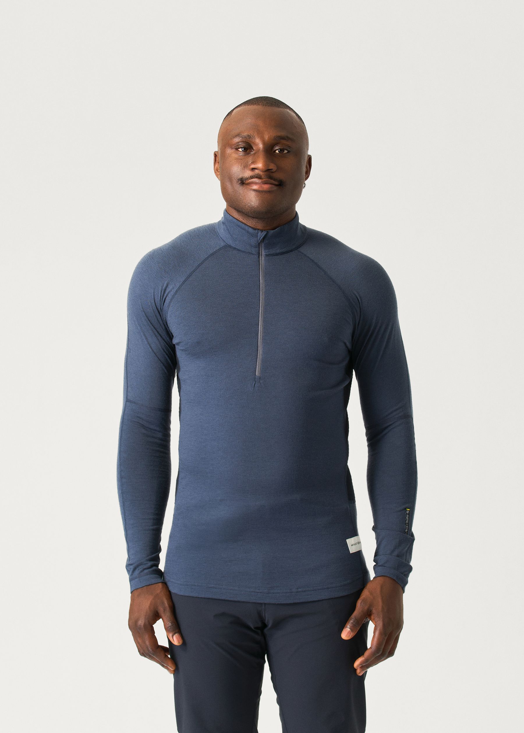 Image - 1 - Flatiron 185 Merino Long Sleeve Zip Neck