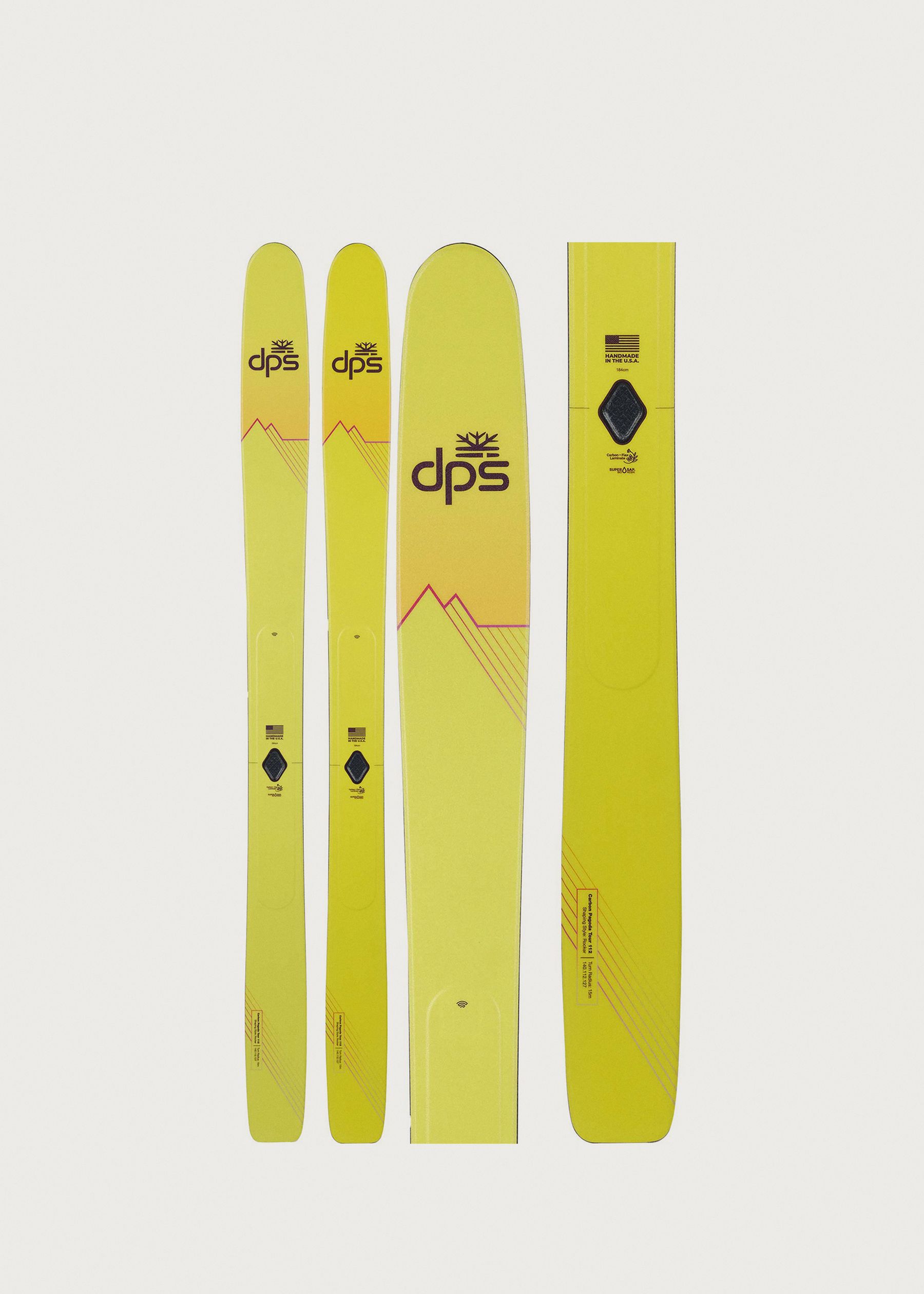DPS Carbon Pagoda Tour CFL 112 Skis